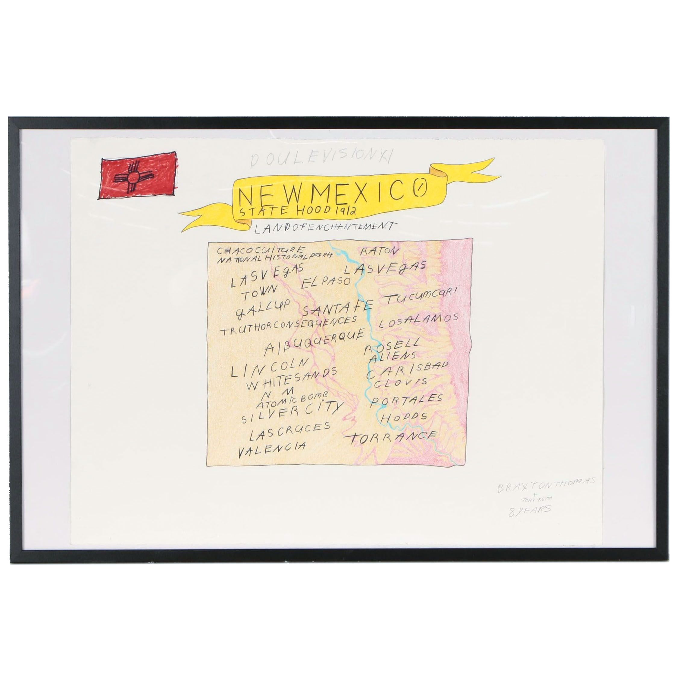 Braxton Thomas and Tory Keith Drawing "Land of Enchantment", 2020