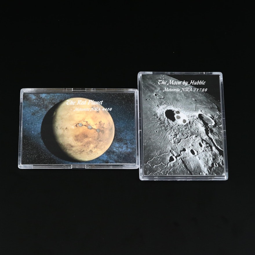 Martian and Lunar Meteorite Fragments