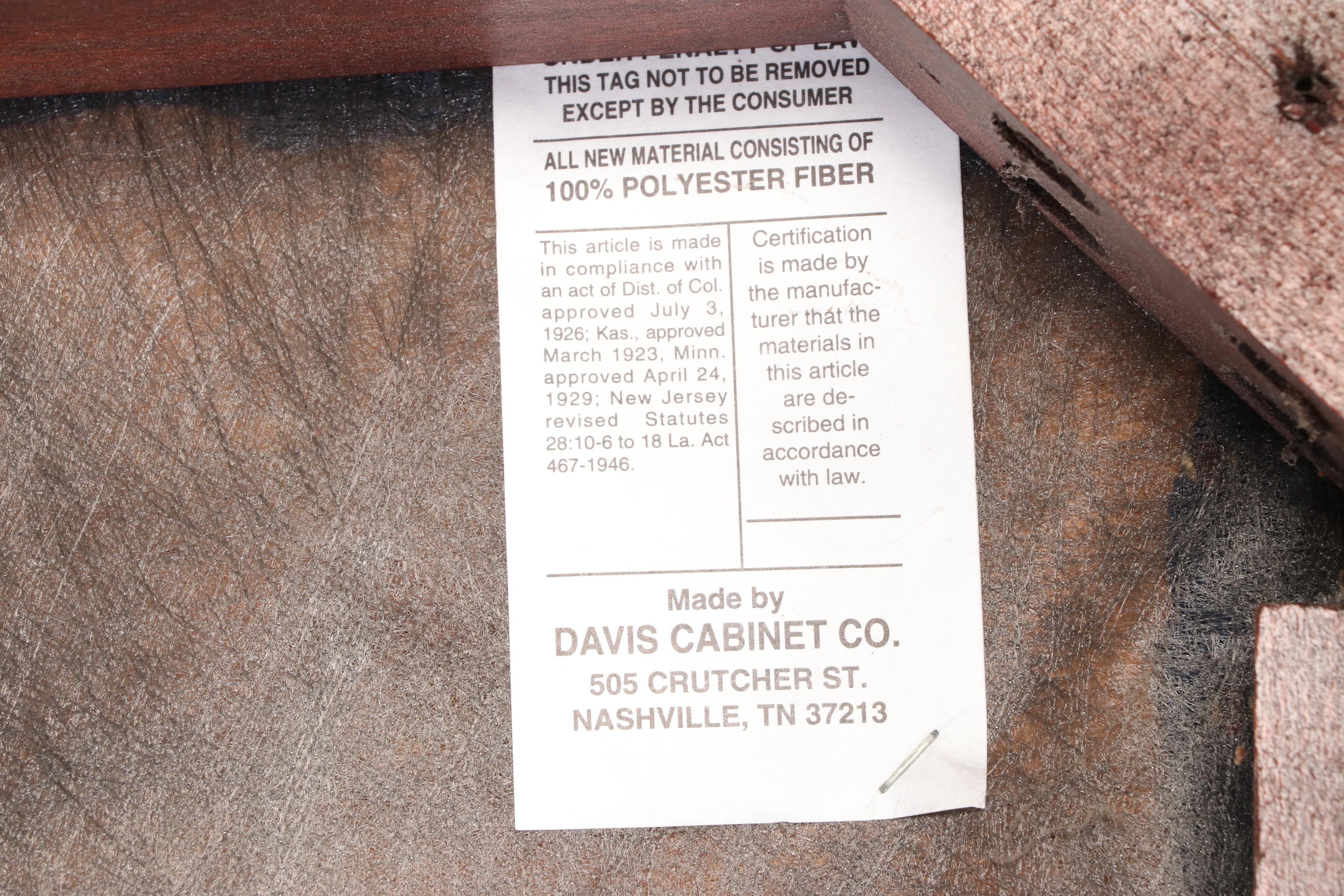 Davis Cabinet Co. Duncan Phyfe Style Cherry Dining Set