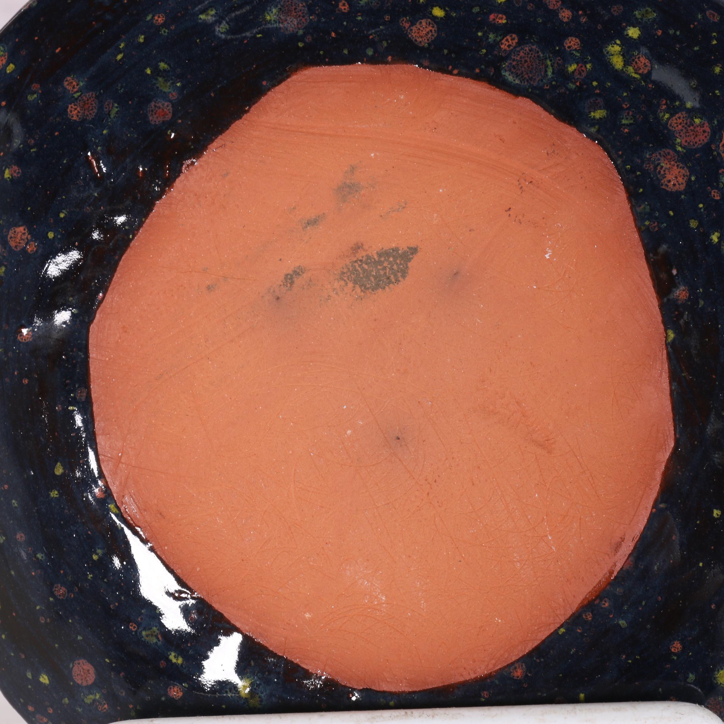 Carlos J. Perez and Anthony Becker Ceramic Sculpture "The 4 Elements Plate Set"