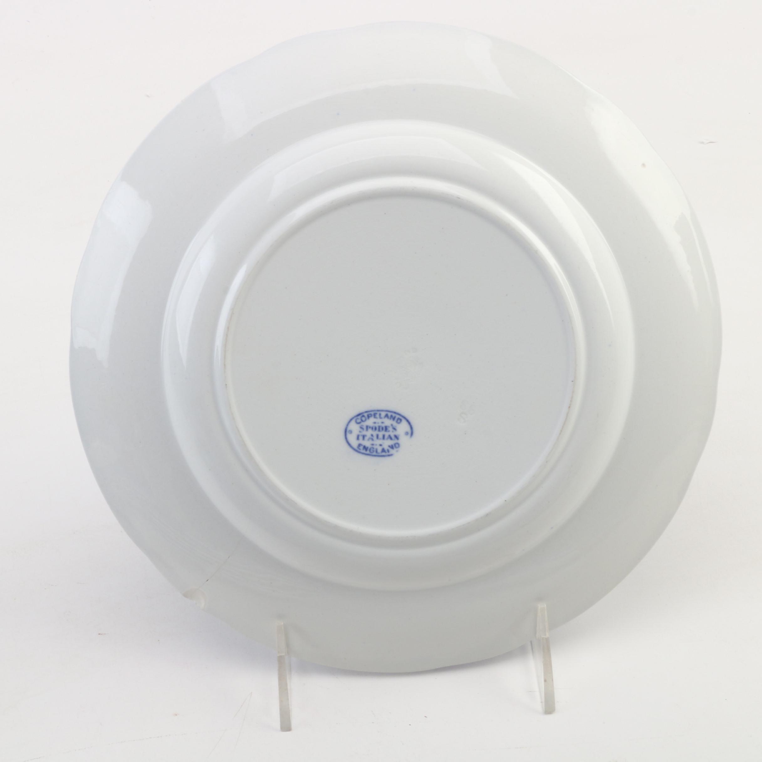 Copeland Spode "Italian" Earthenware Dinnerware, 1930s