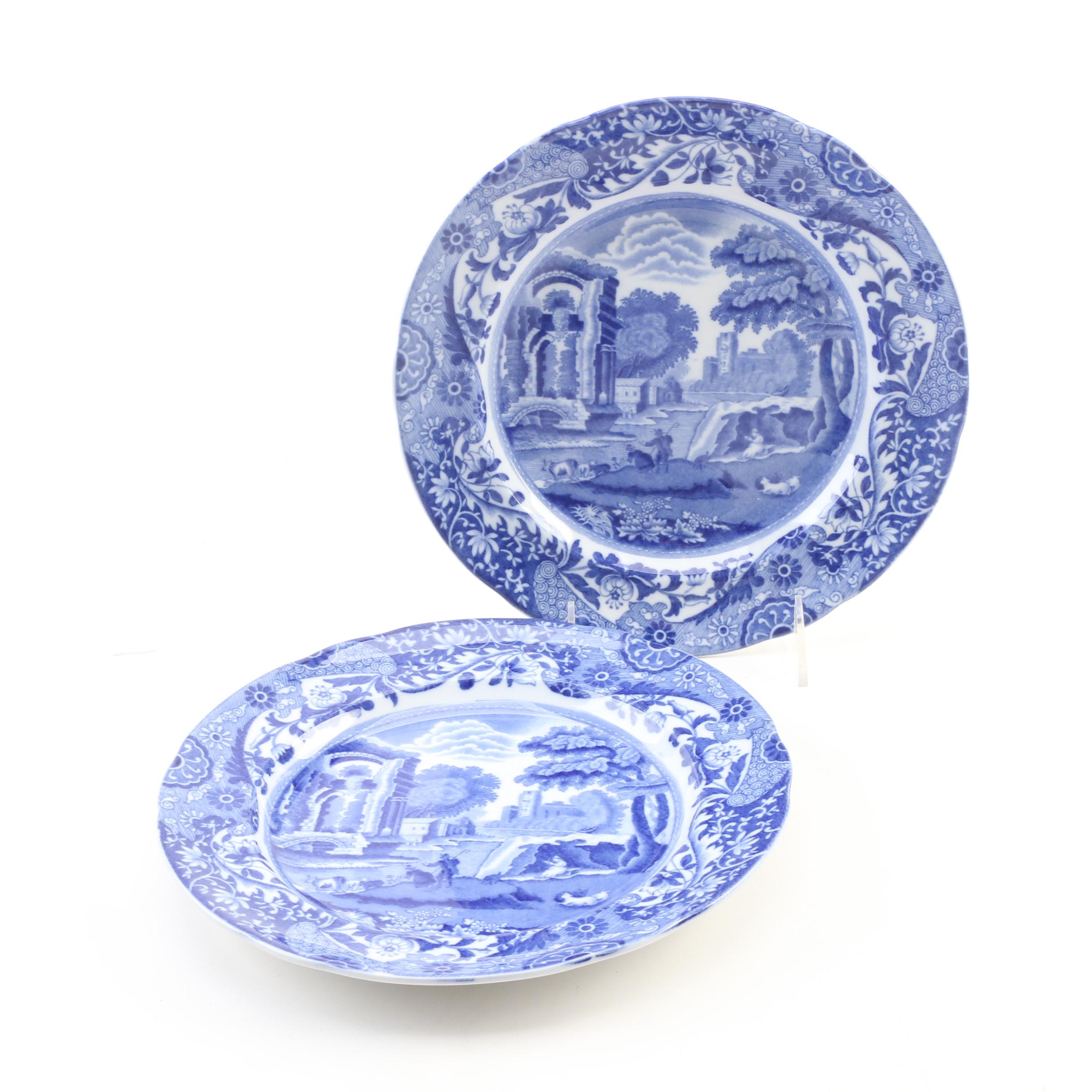 Copeland Spode "Italian" Earthenware Dinnerware, 1930s
