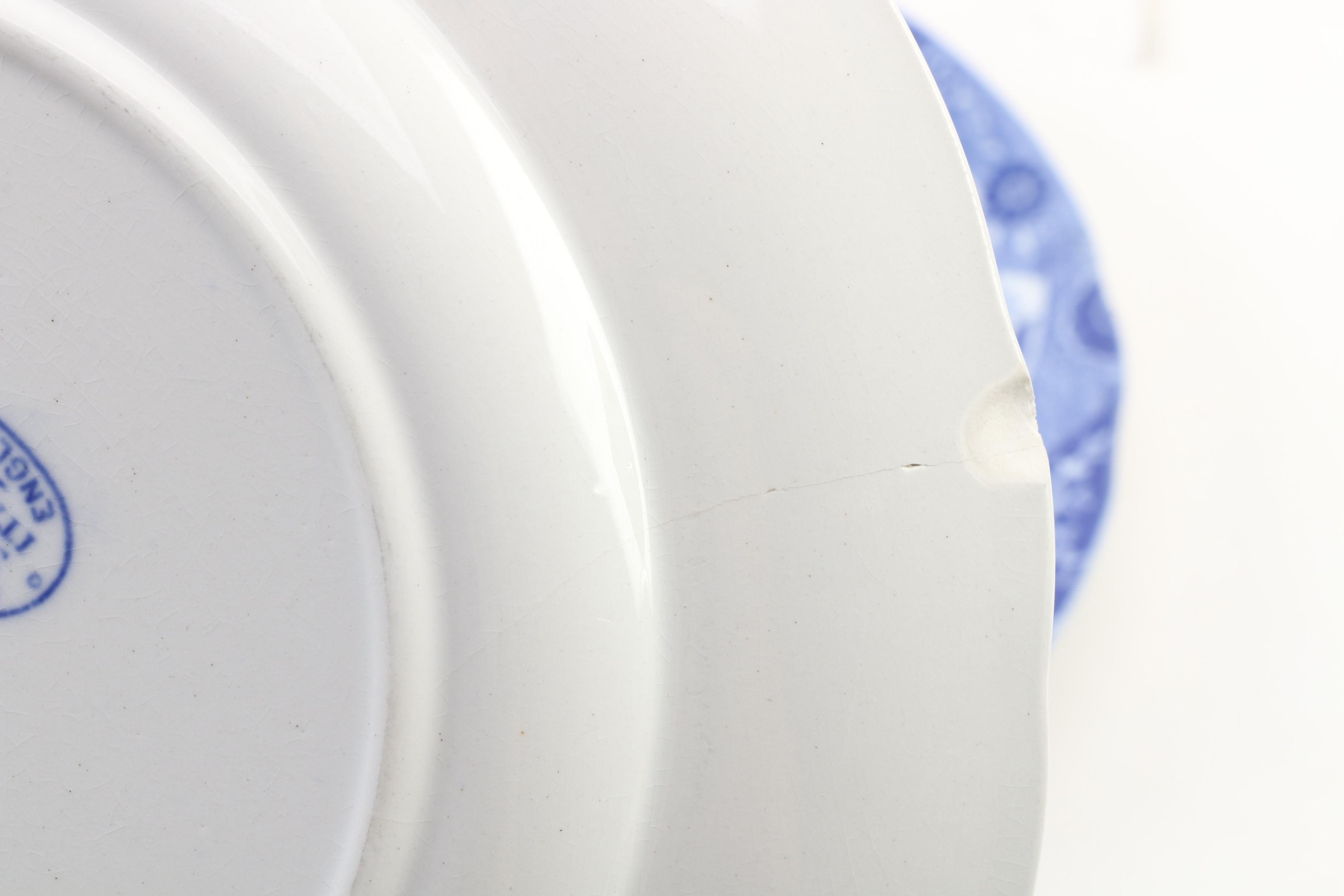 Copeland Spode "Italian" Earthenware Dinnerware, 1930s