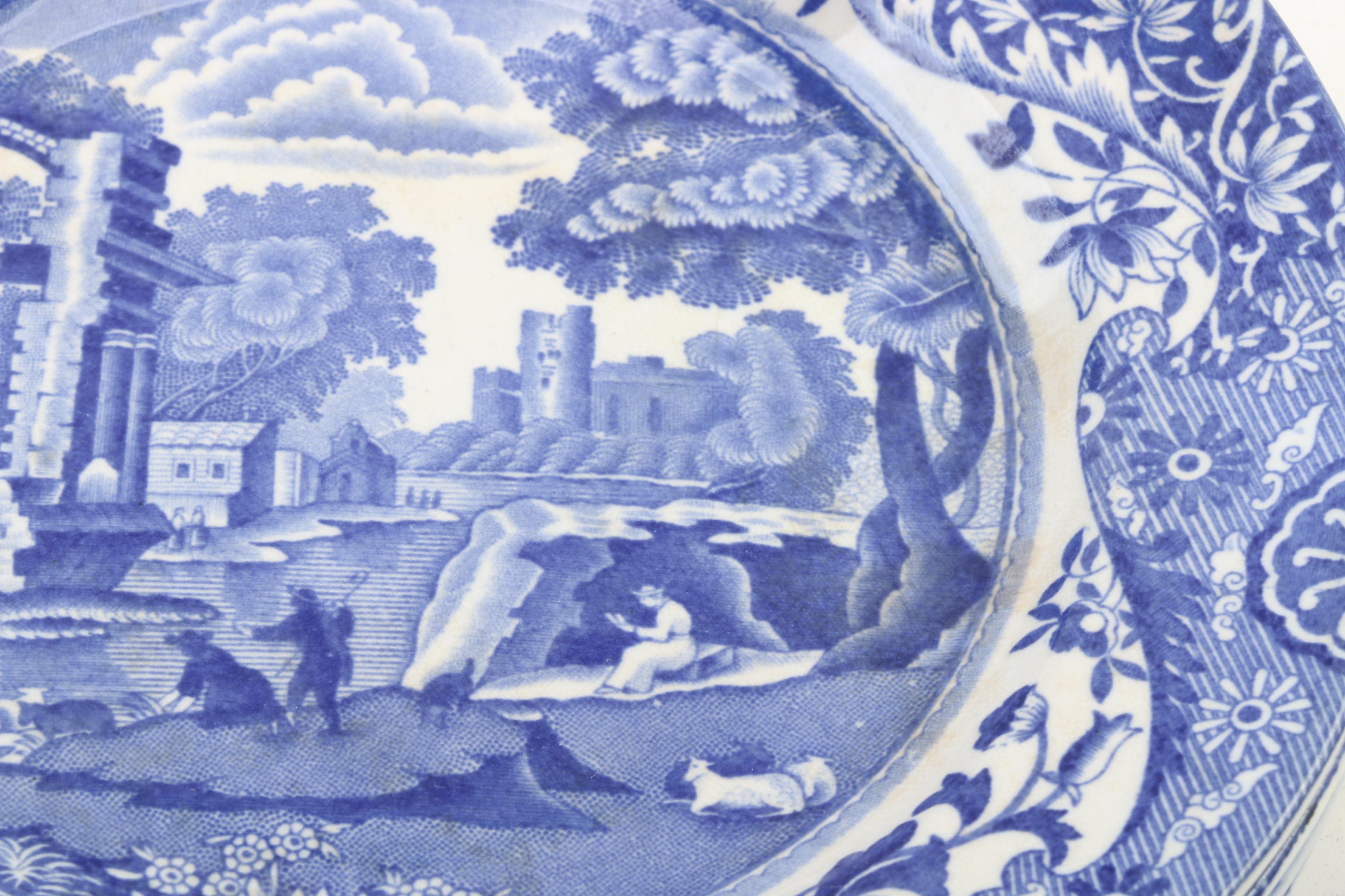 Copeland Spode "Italian" Earthenware Dinnerware, 1930s