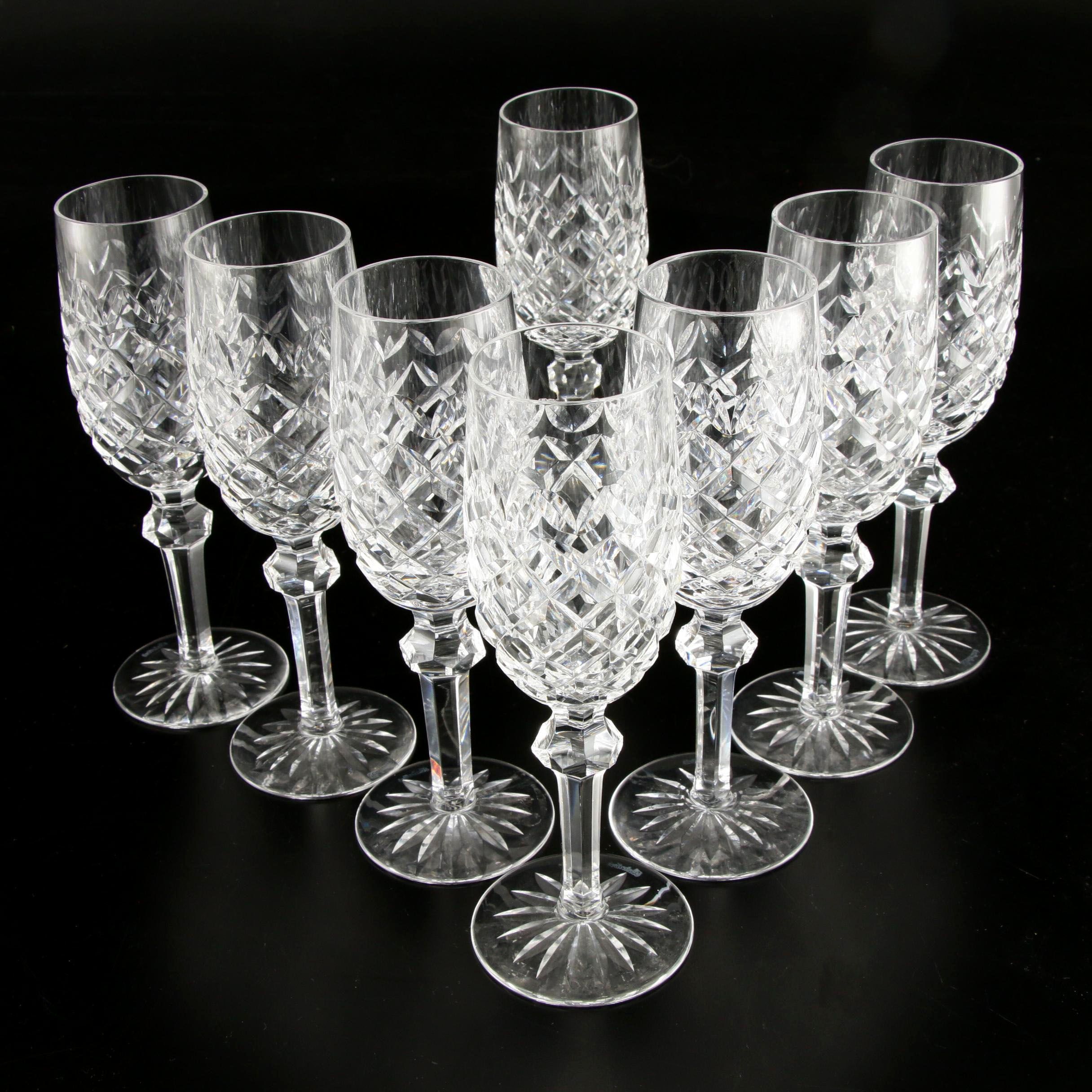 Waterford Crystal "Powerscourt" Fluted Champagne Glasses
