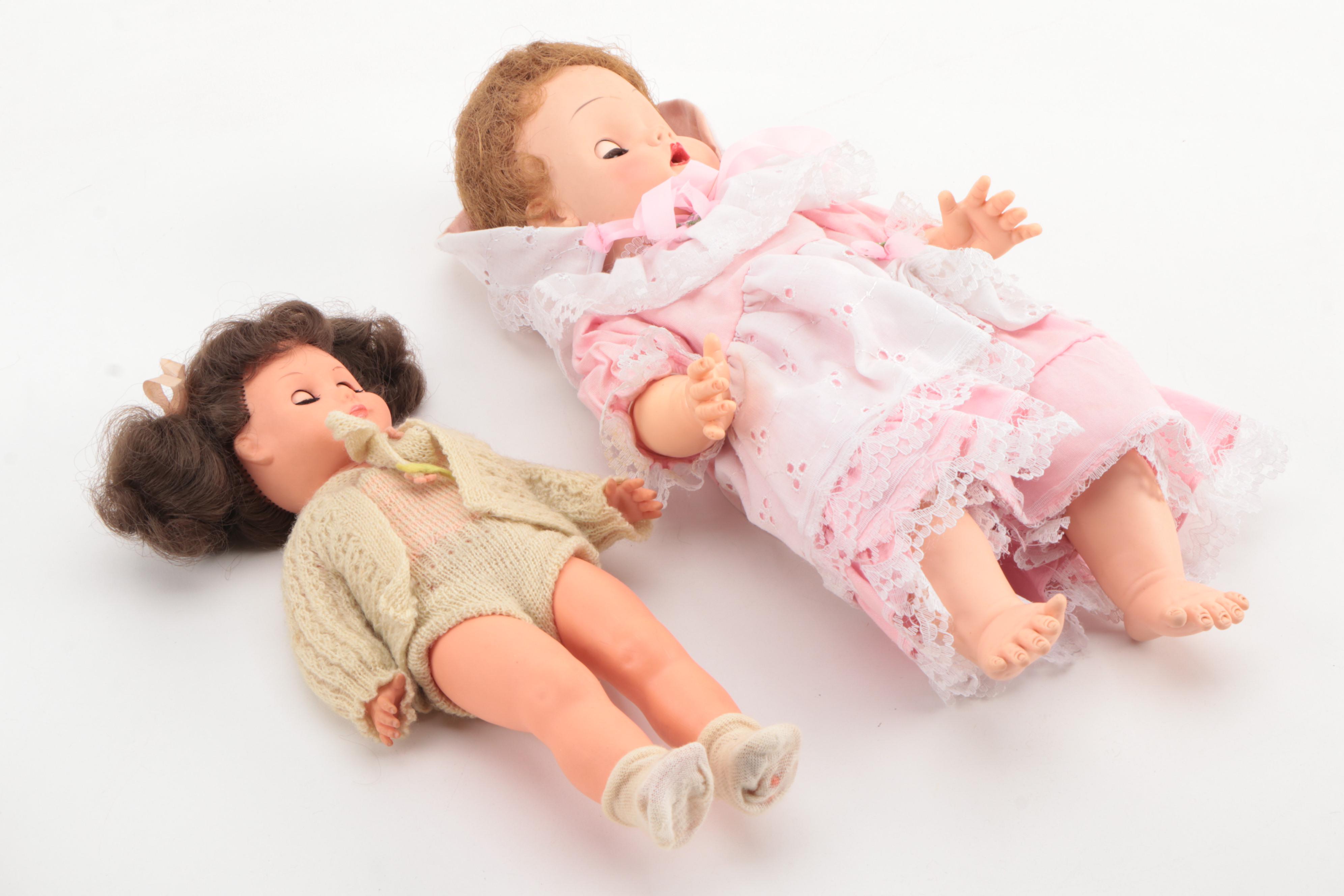 Duchess Doll Corp Miss Tastee-Freez with Other Dolls and Clothing