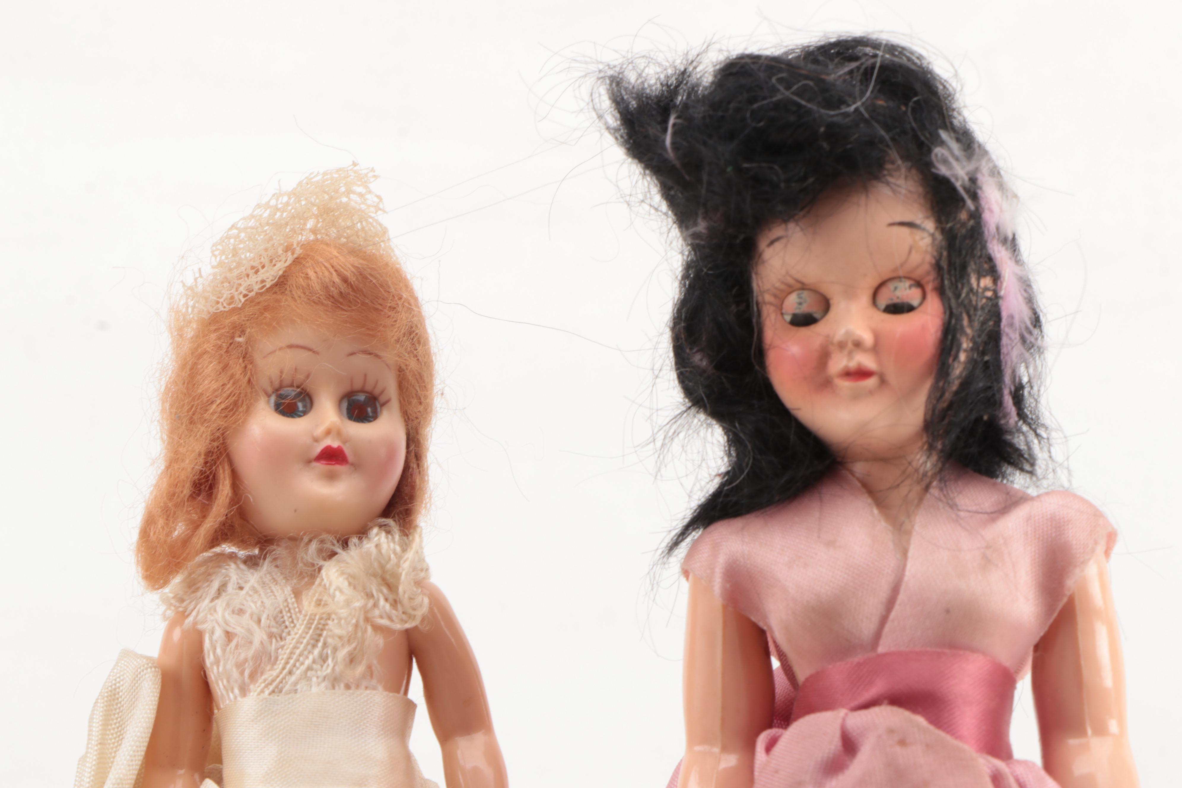 Duchess Doll Corp Miss Tastee-Freez with Other Dolls and Clothing