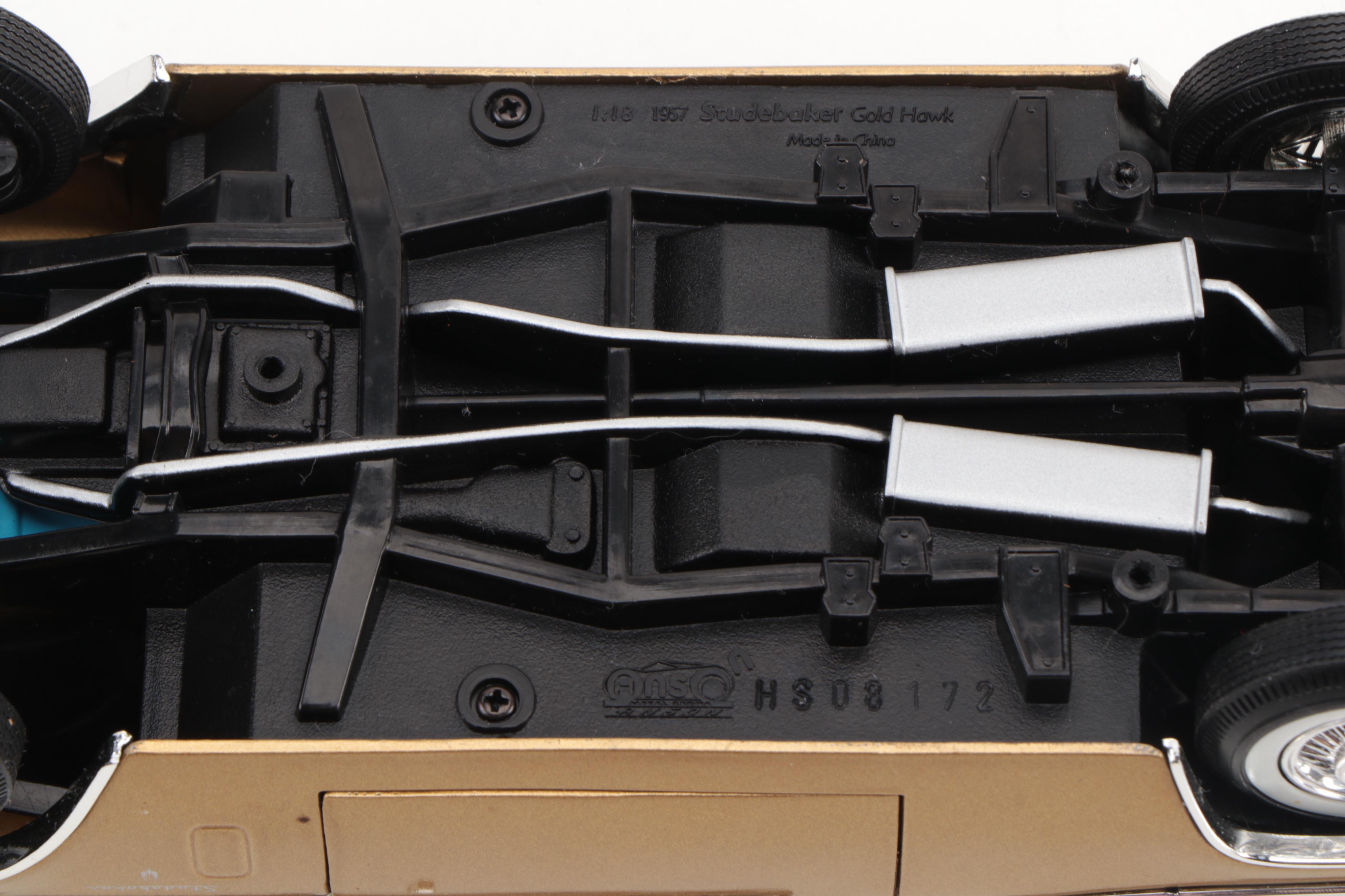 Bburago Mercedes-Benz 300 SLR with Other Diecast Cars