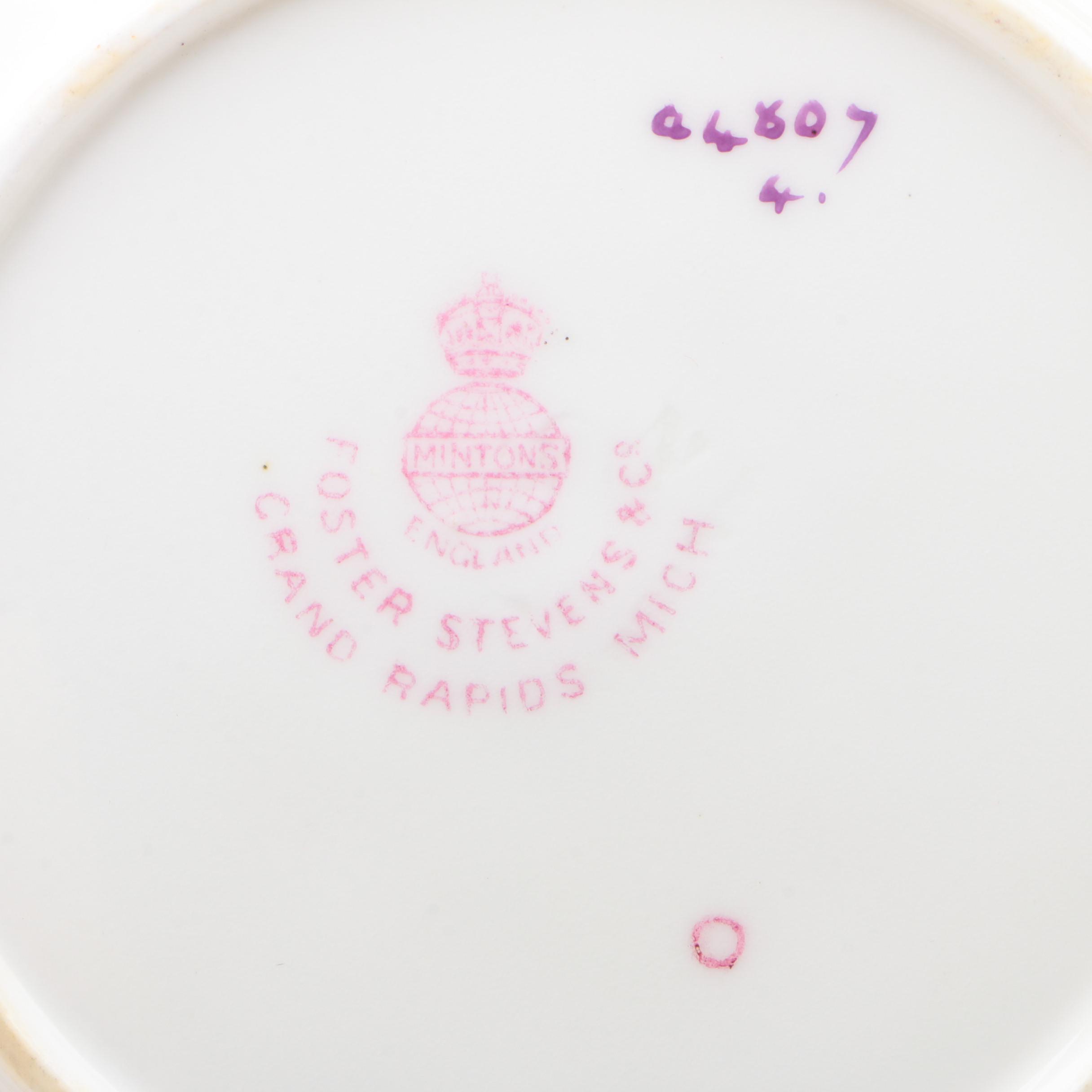 Minton "Minton Rose" Porcelain Dinnerware and Serveware