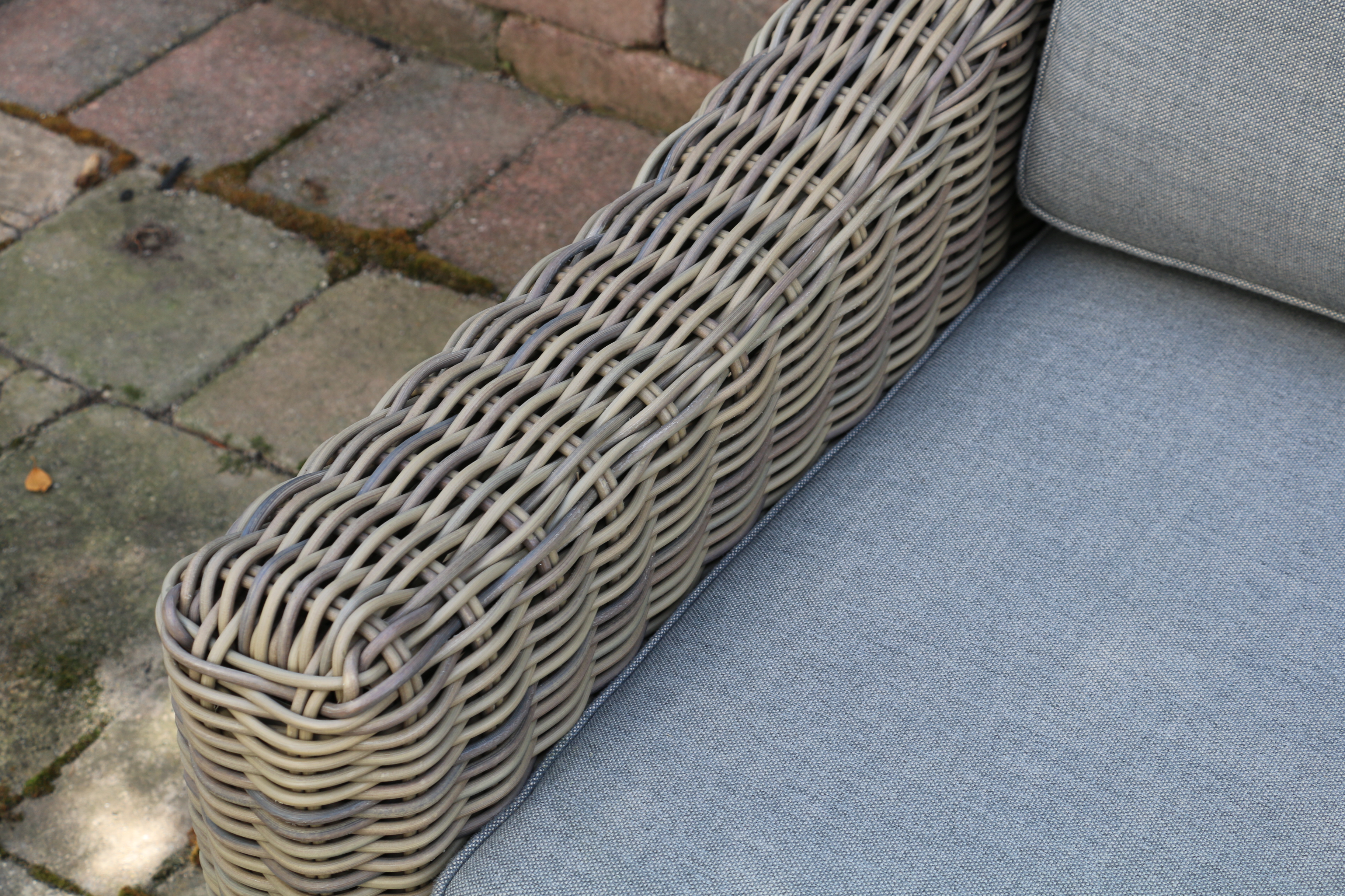 Restoration Hardware "Provence Collection" Wicker Patio Sofa