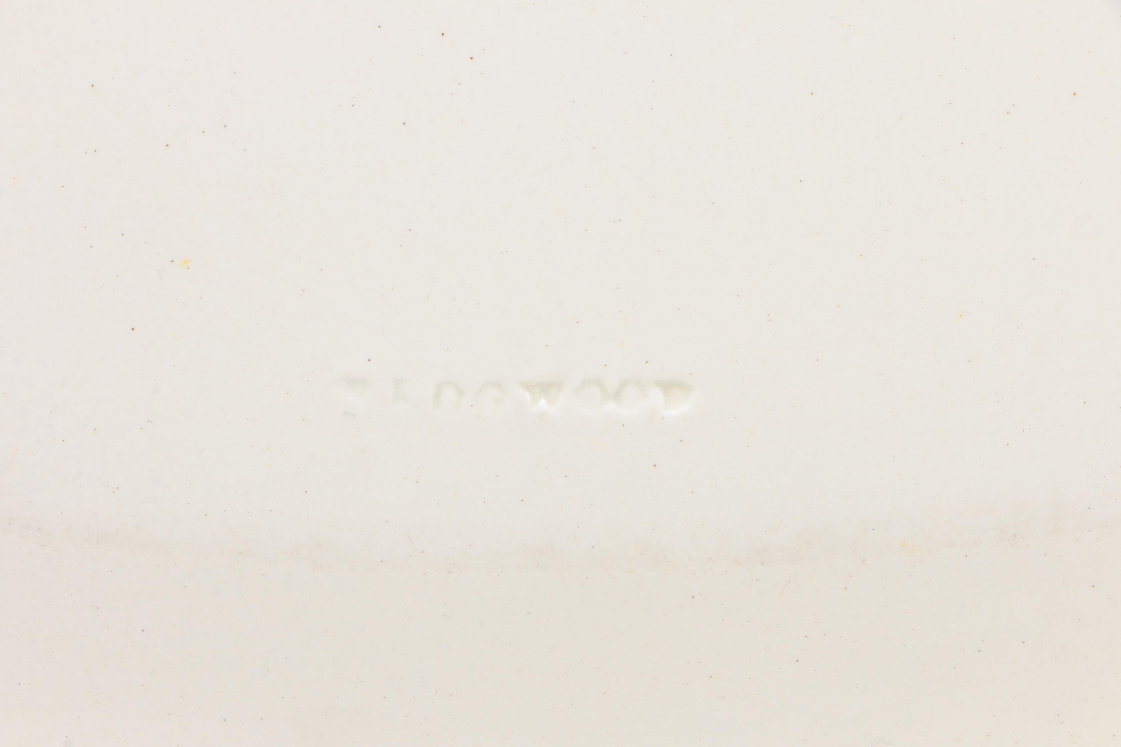 Wedgwood Bell Flower Decorated Earthenware Oval Serveware and Shakers