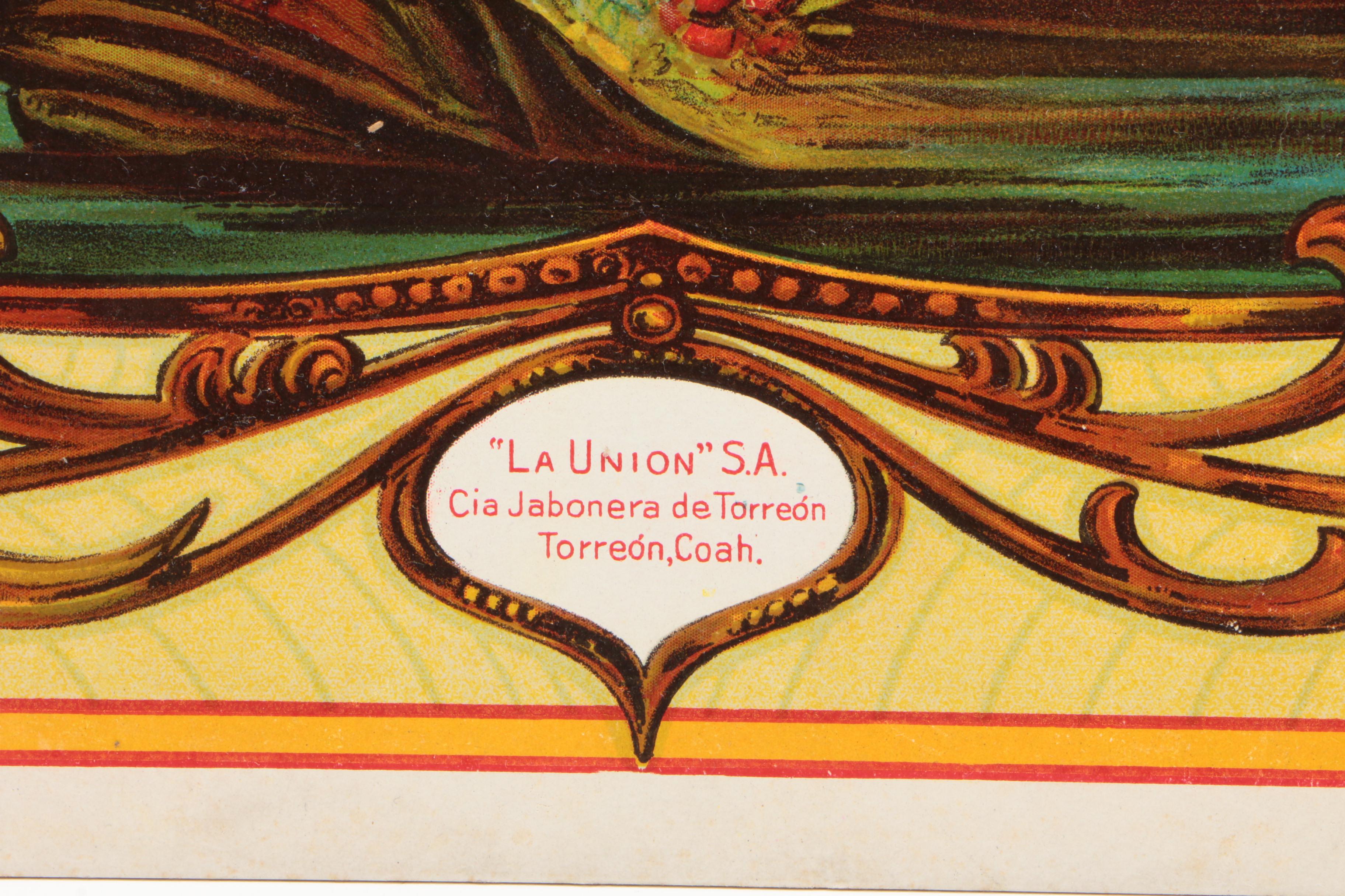 The Henderson Lithograph Co. "Cleopatra Soap" Paper Advertising Signs