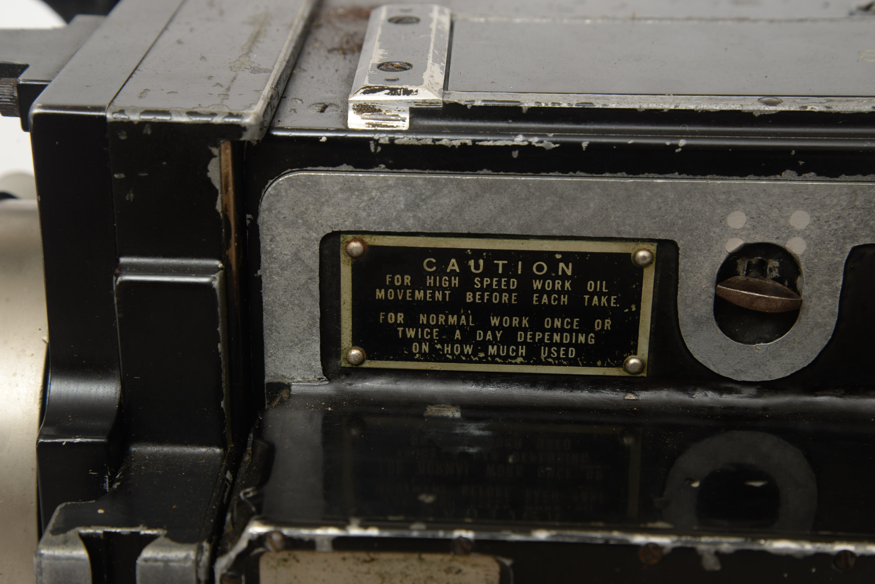 Important Mitchell Camera No. 672 35mm Motion Picture Camera, Film and Motor