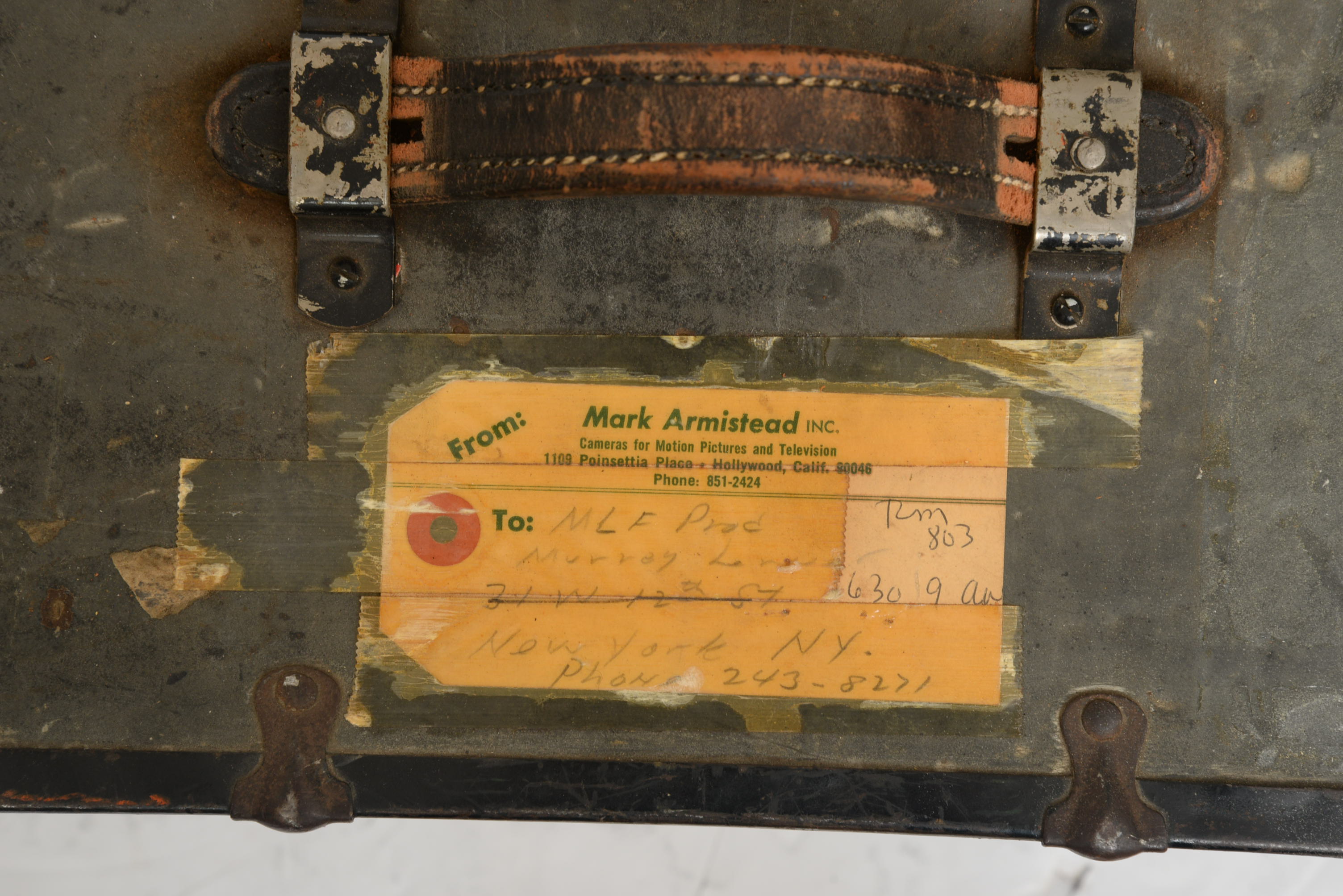 Important Mitchell Camera No. 672 35mm Motion Picture Camera, Film and Motor