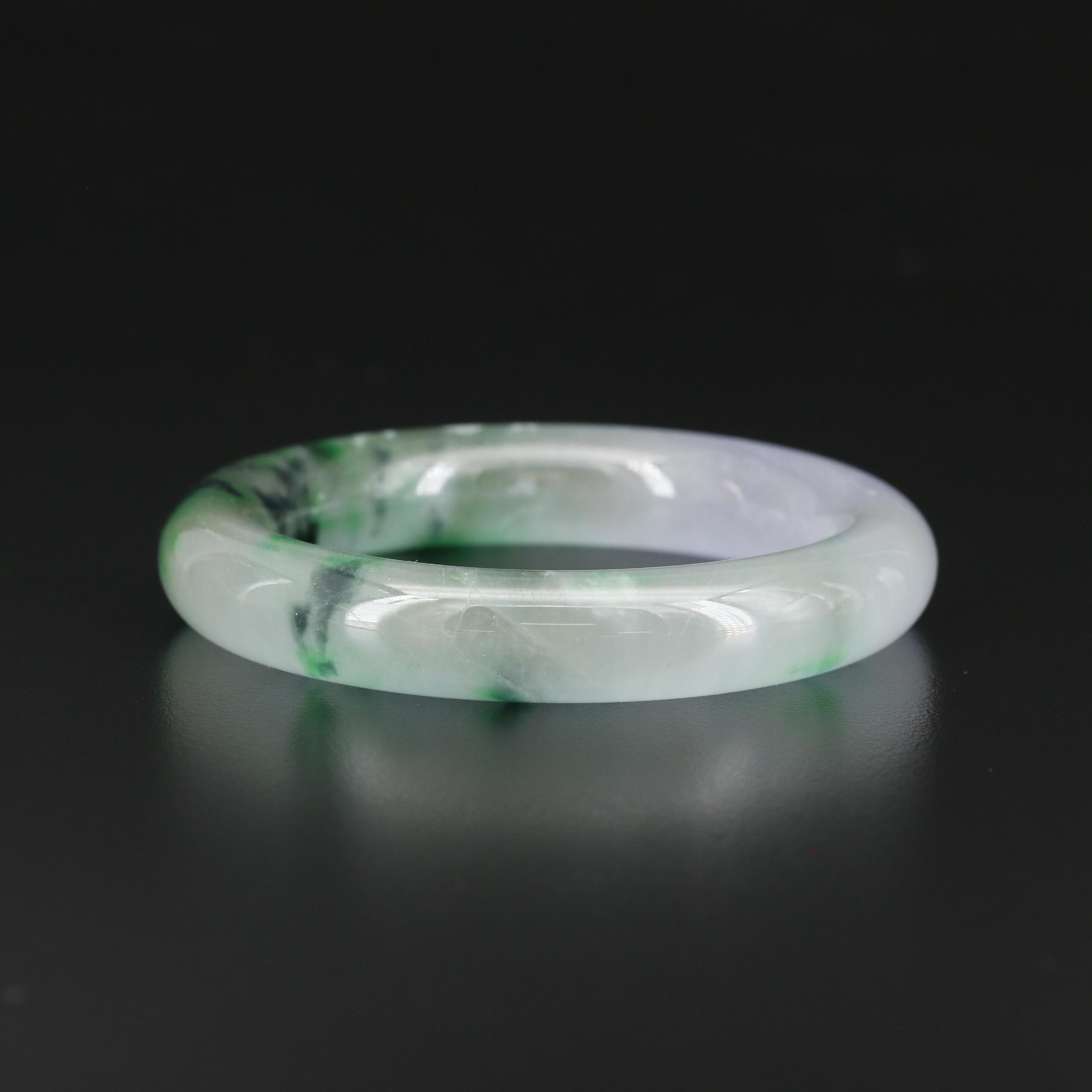 Jadeite Hololith Bangle
