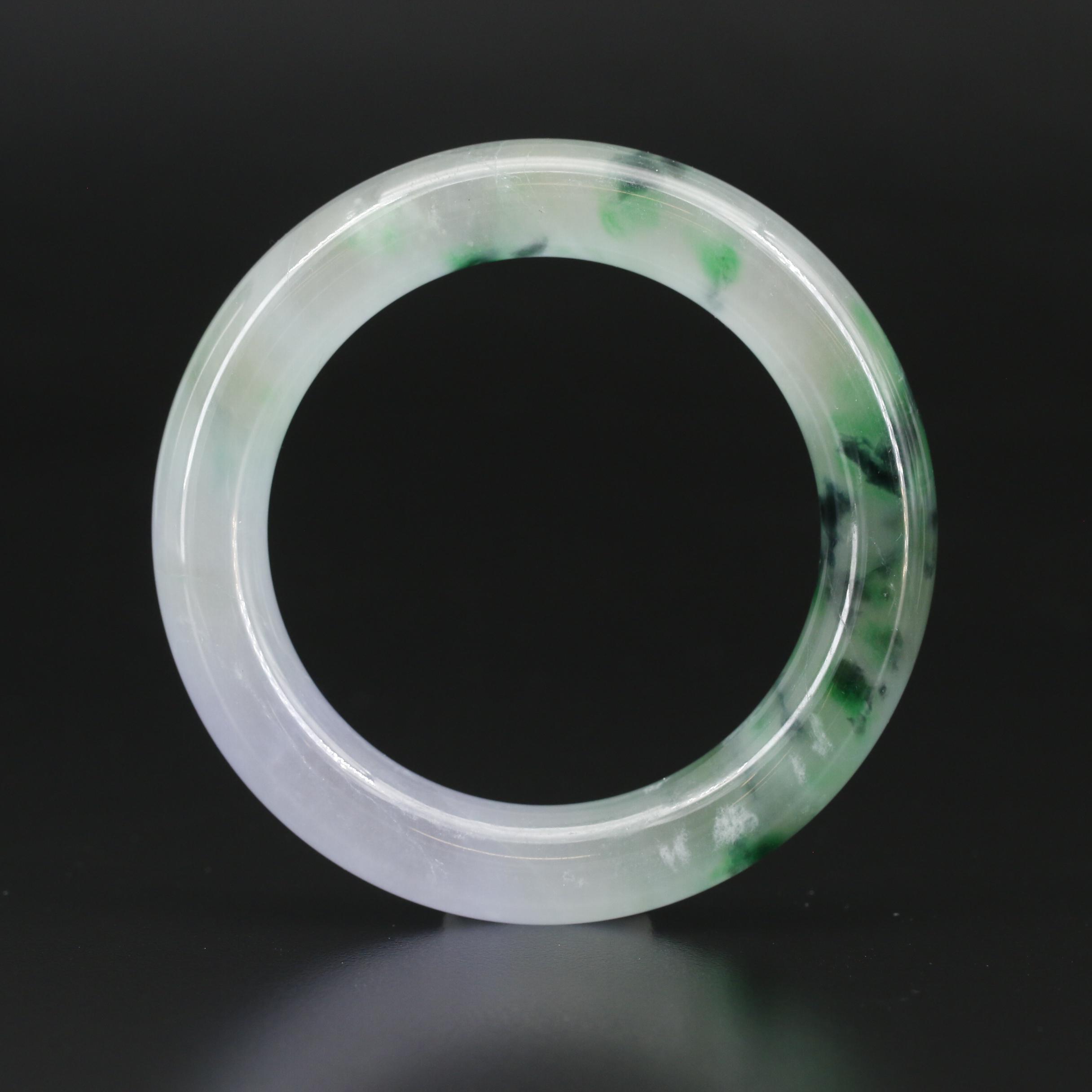 Jadeite Hololith Bangle