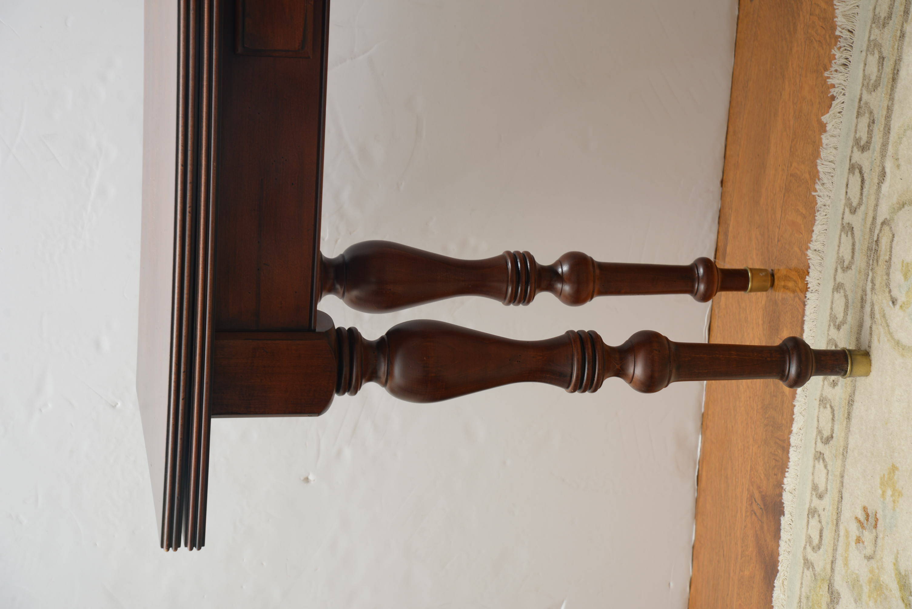 Ethan Allen "British Classics" Collection Convertible Console Dining Table