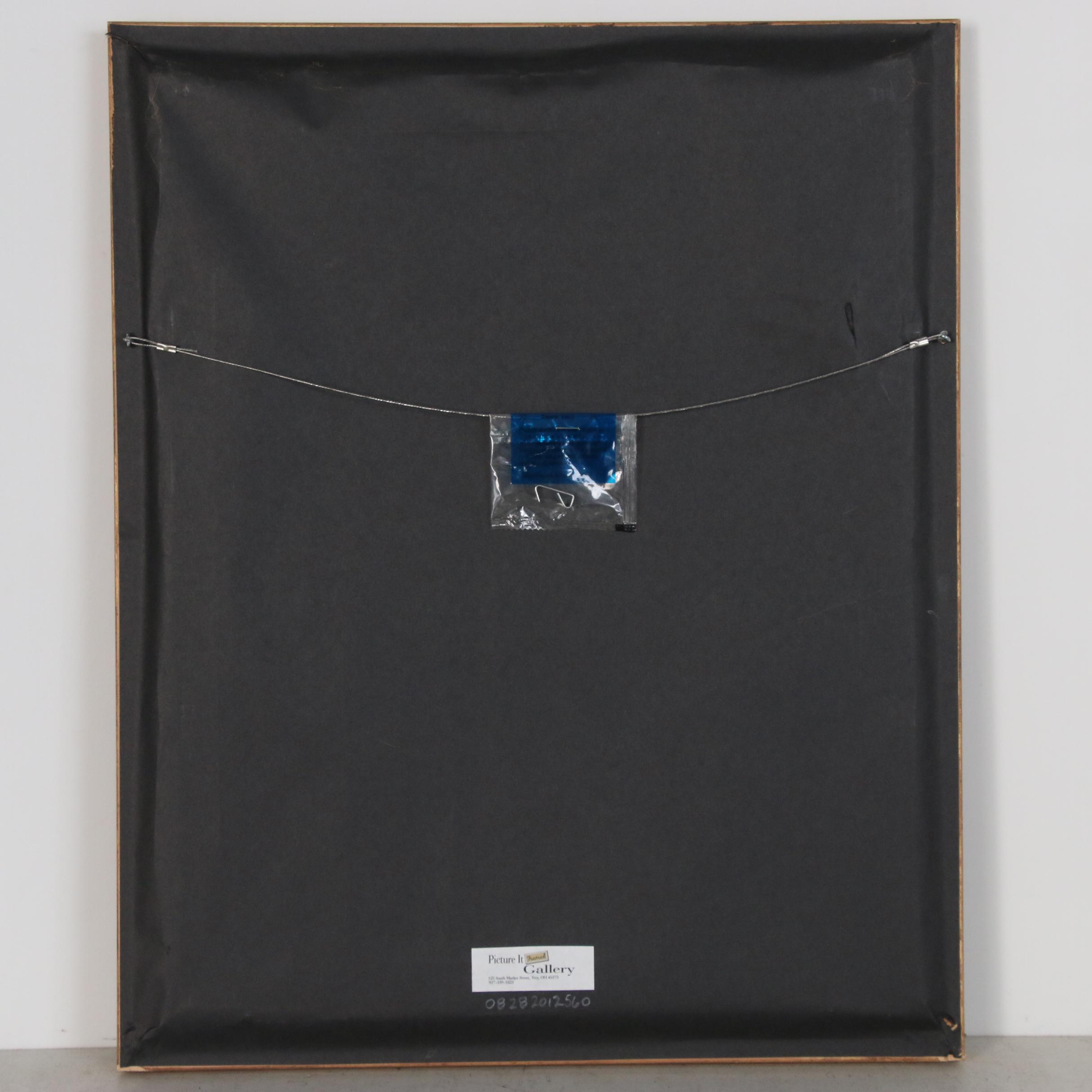 Micheline Daemen Oil Painting of Seated Female Nude