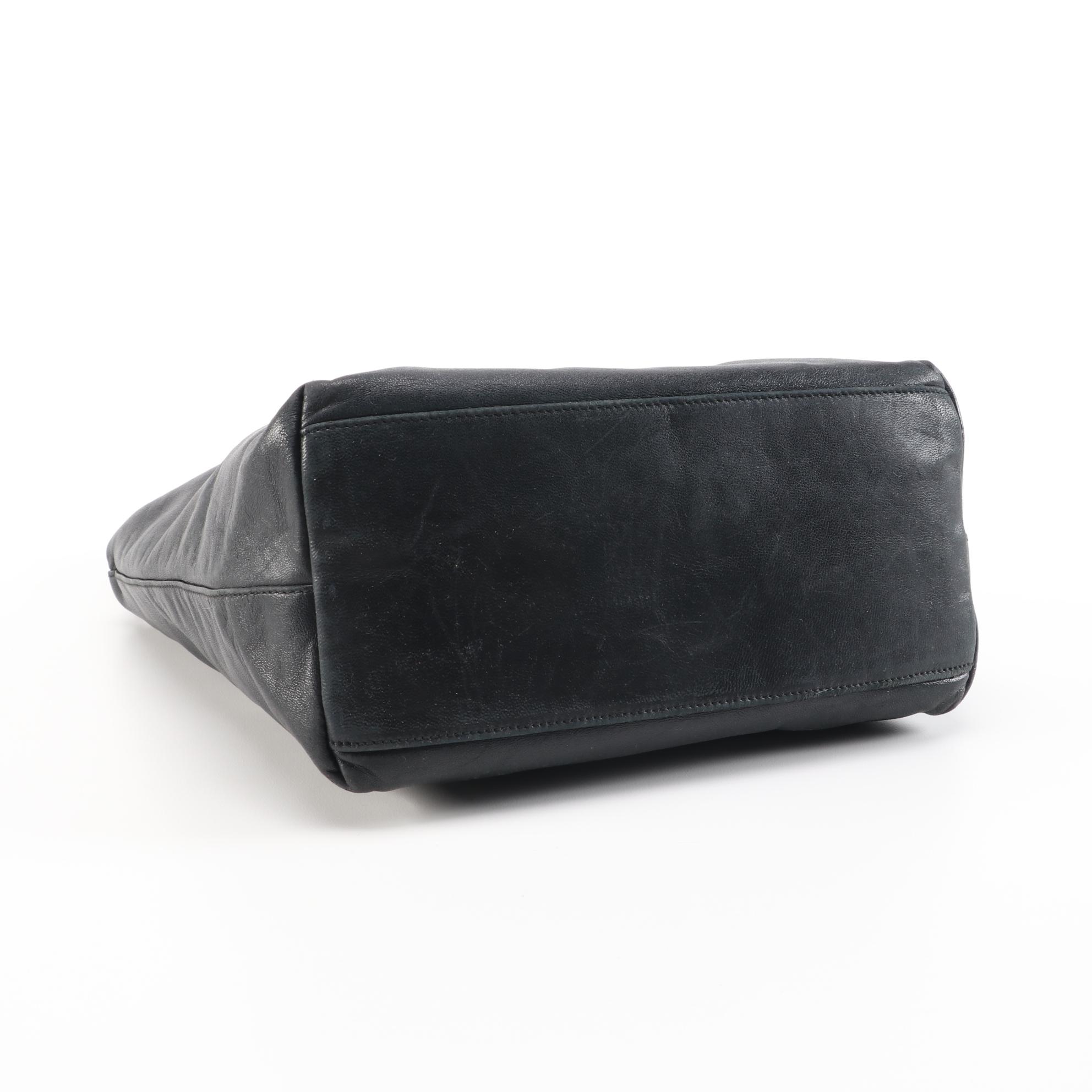 Prada Black Leather Handbag