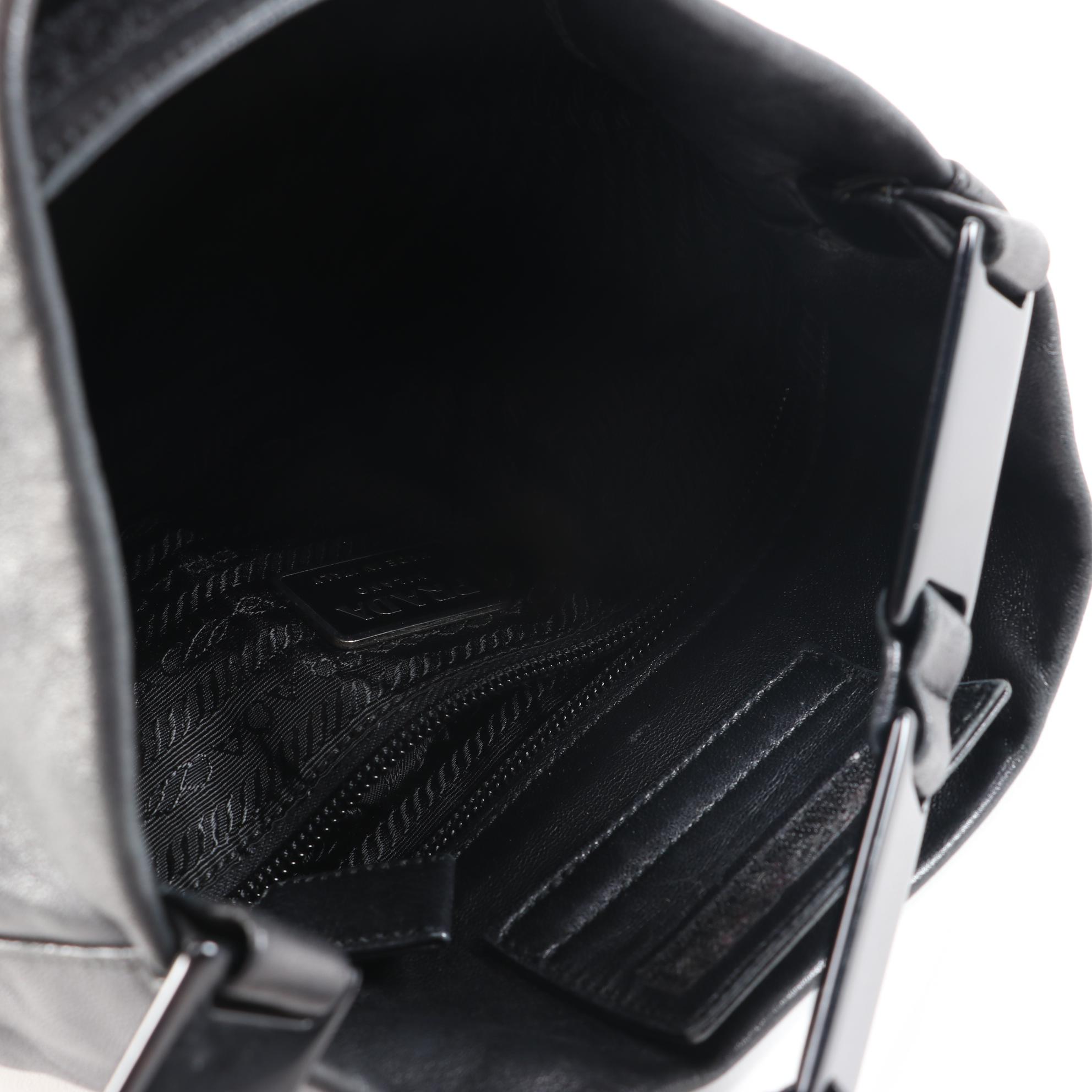 Prada Black Leather Handbag