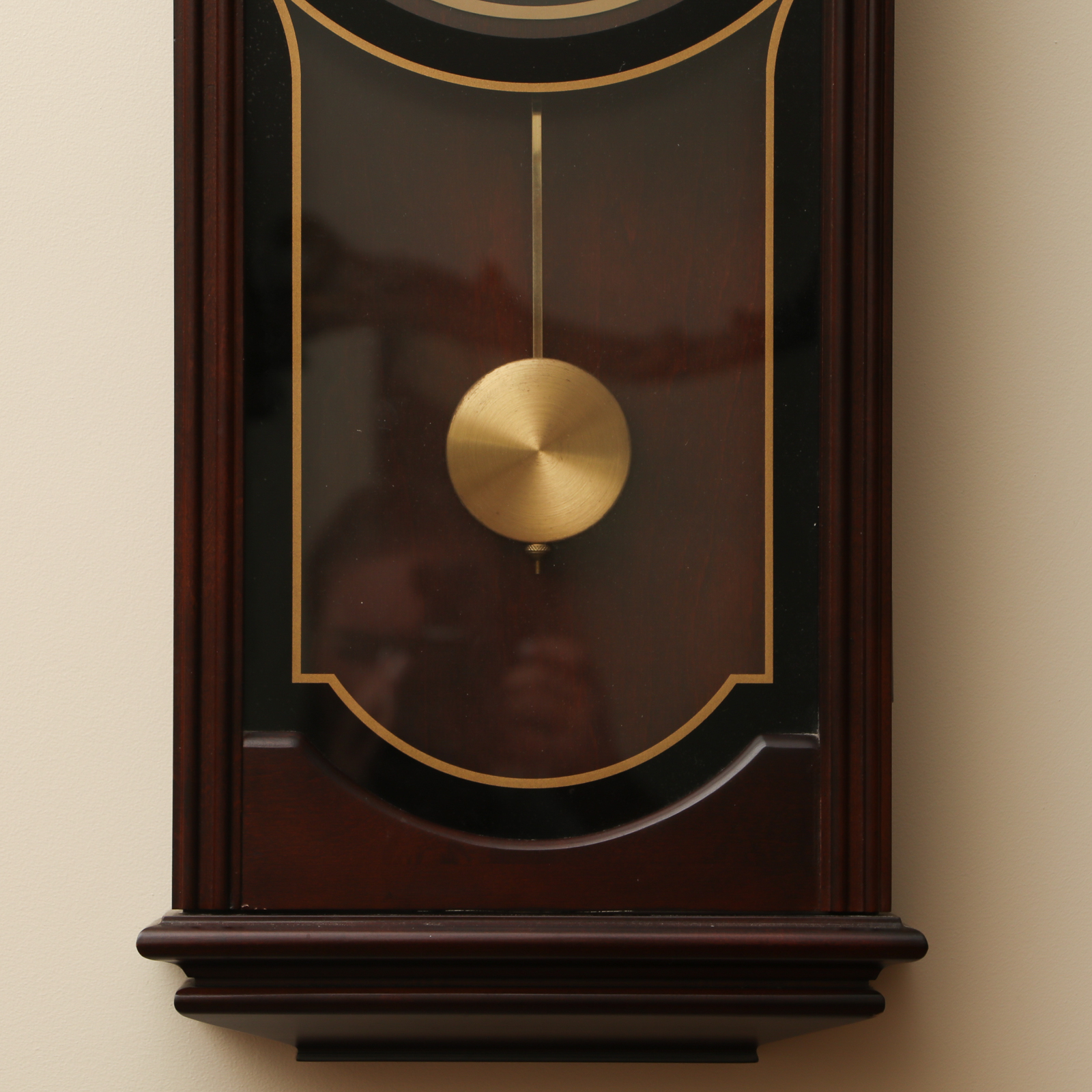 Bulova Westminster Chime Pendulum Wall Clock, Mid to Late 20th Century