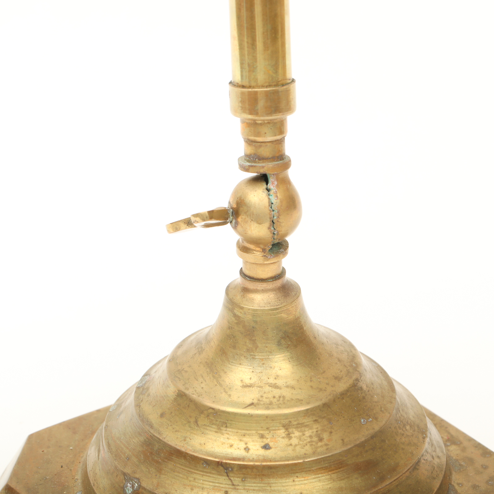 Lyre Shaped Brass Music Stand