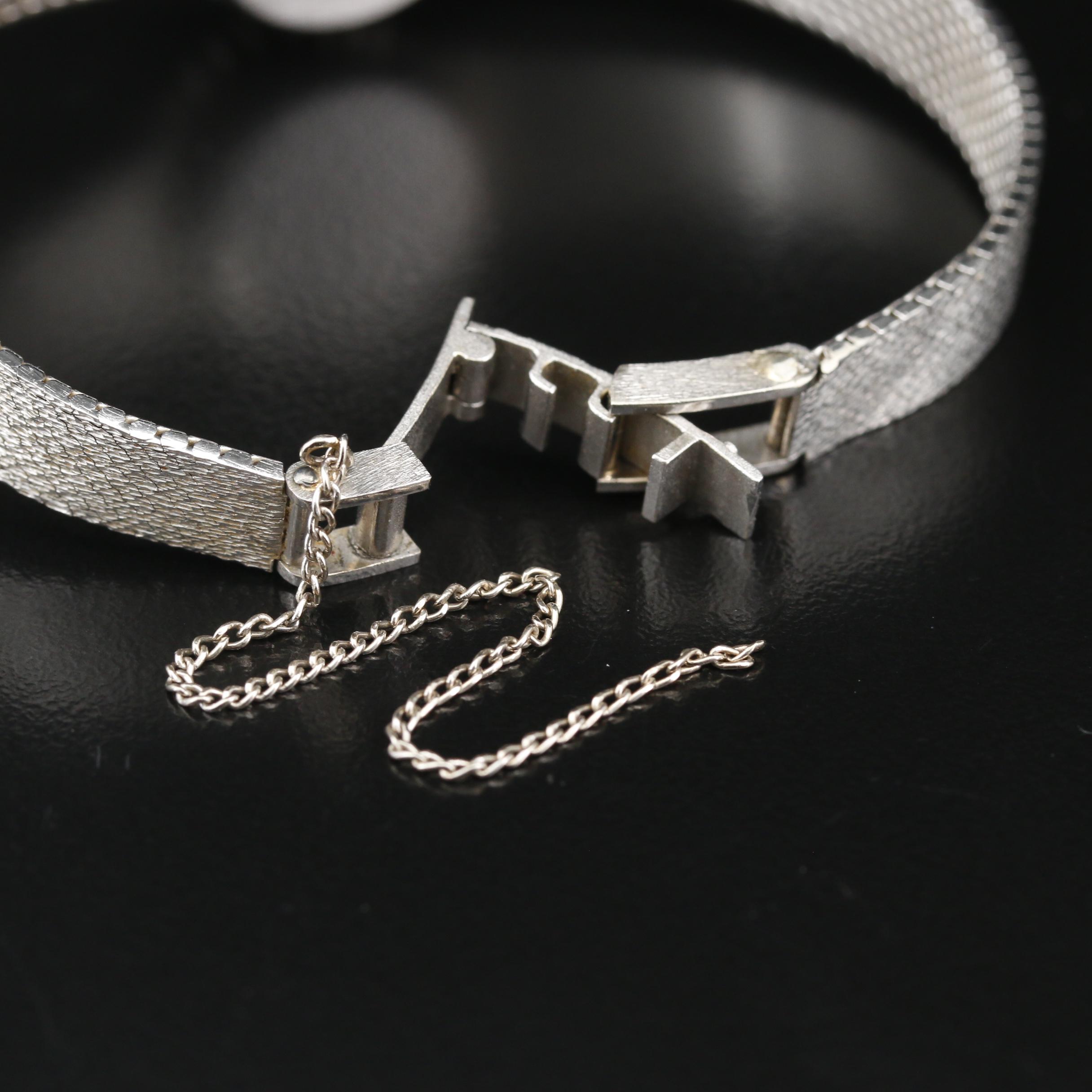 Vintage Rolex 14K Gold and Diamond Stem Wind Watch