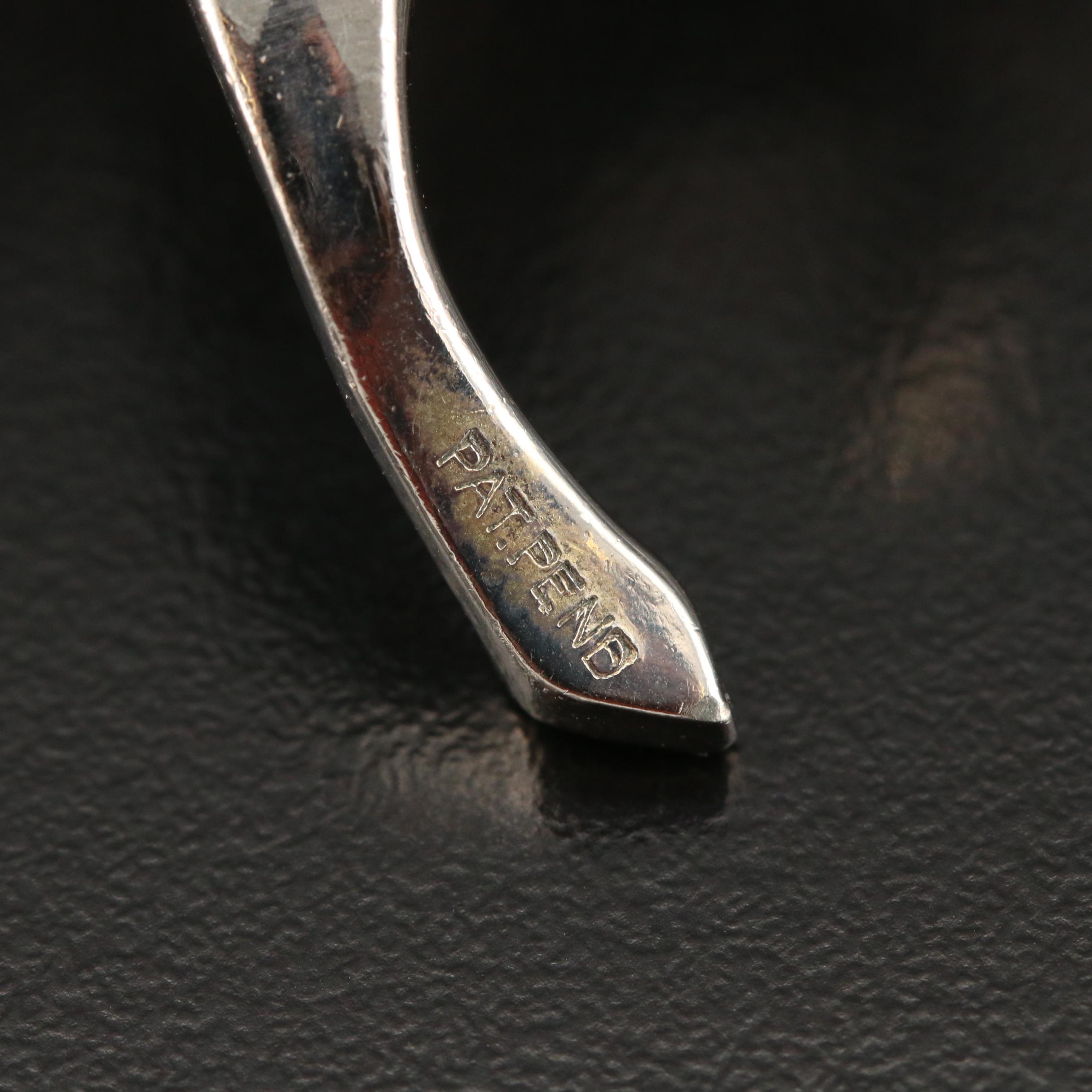 1941 Trifari "Jelly Belly by Alfred Phillippe" Lucite and Rhinestone Lily Brooch