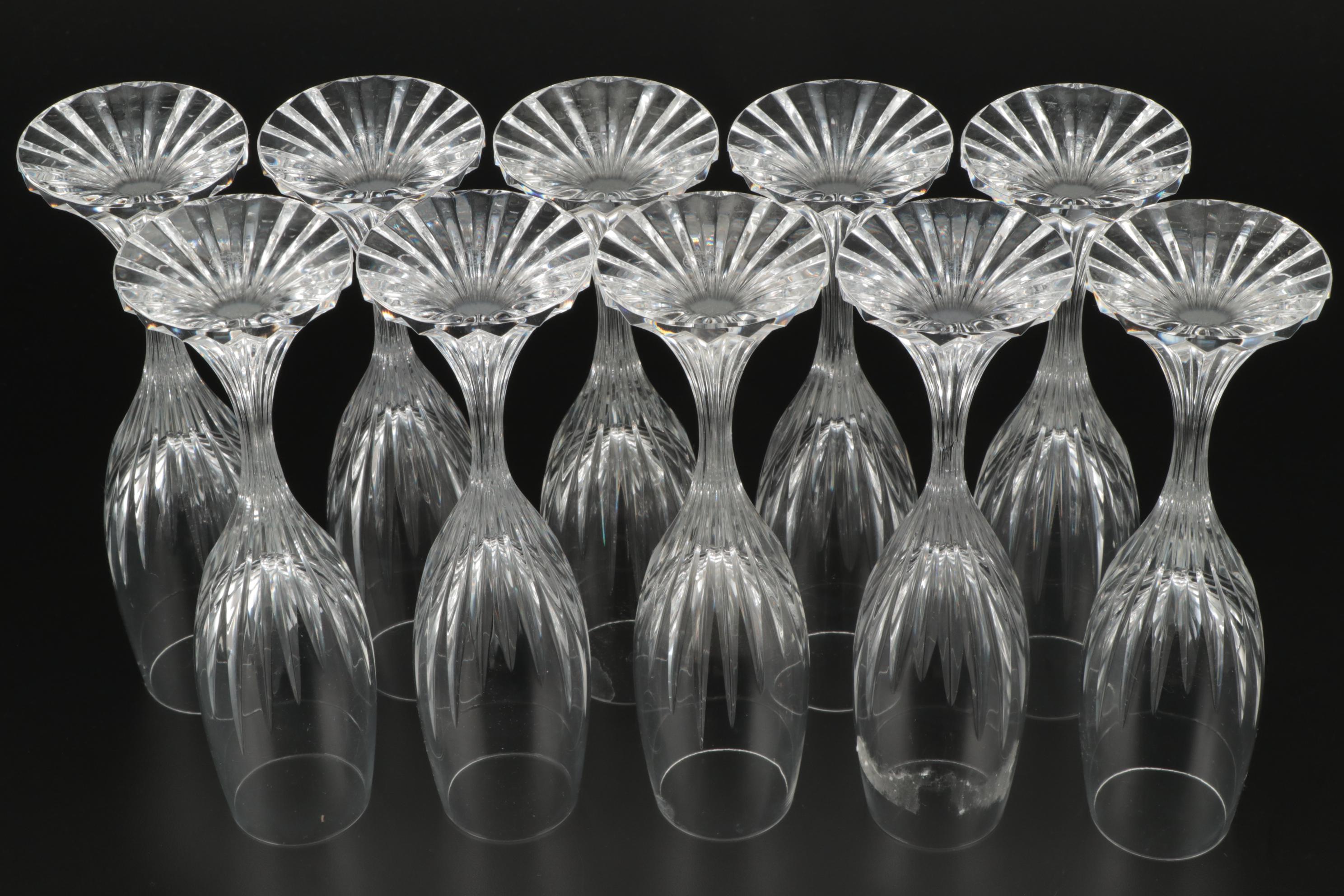 Baccarat "Massena" Crystal Champagne Flutes