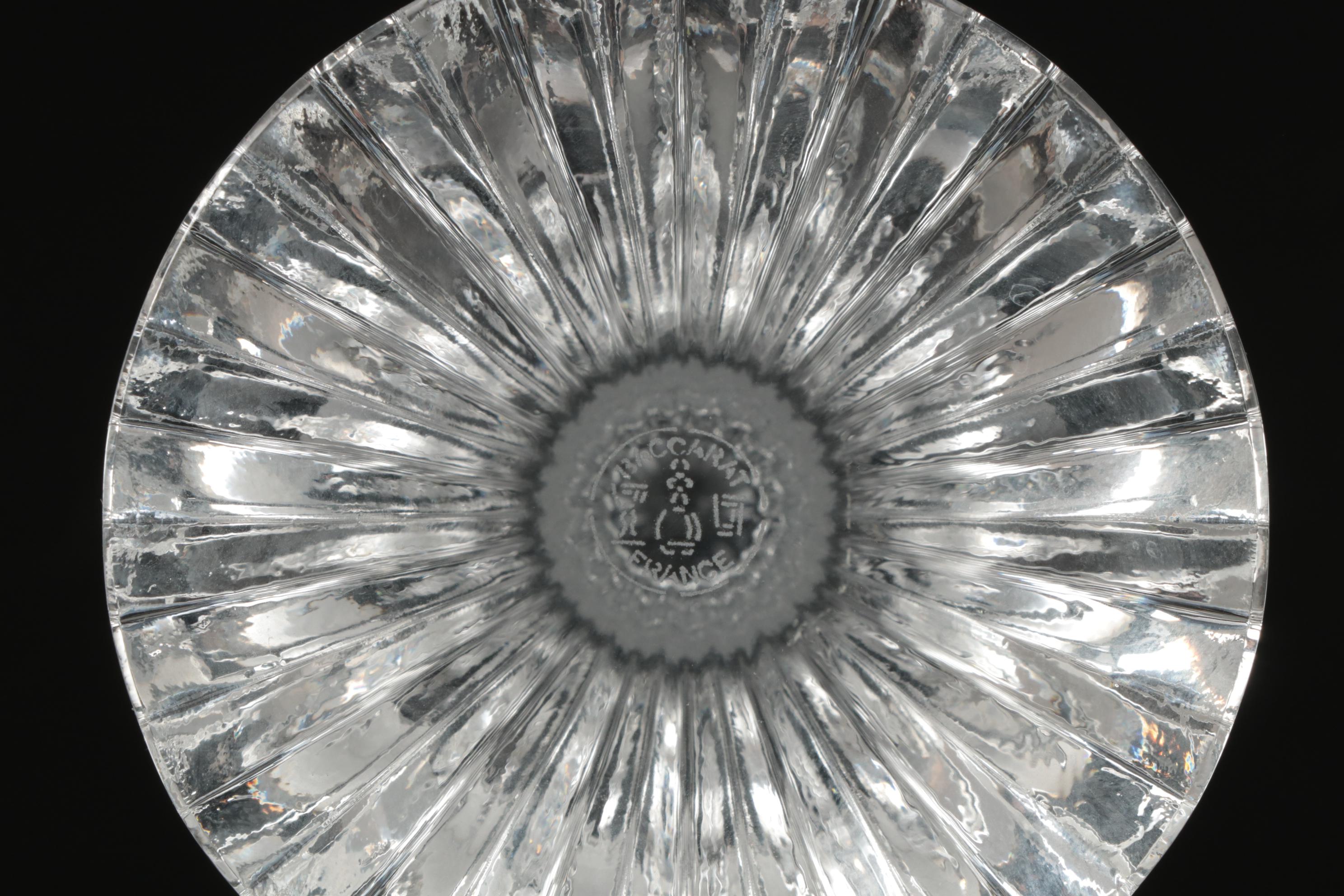 Baccarat "Massena" Crystal Champagne Flutes