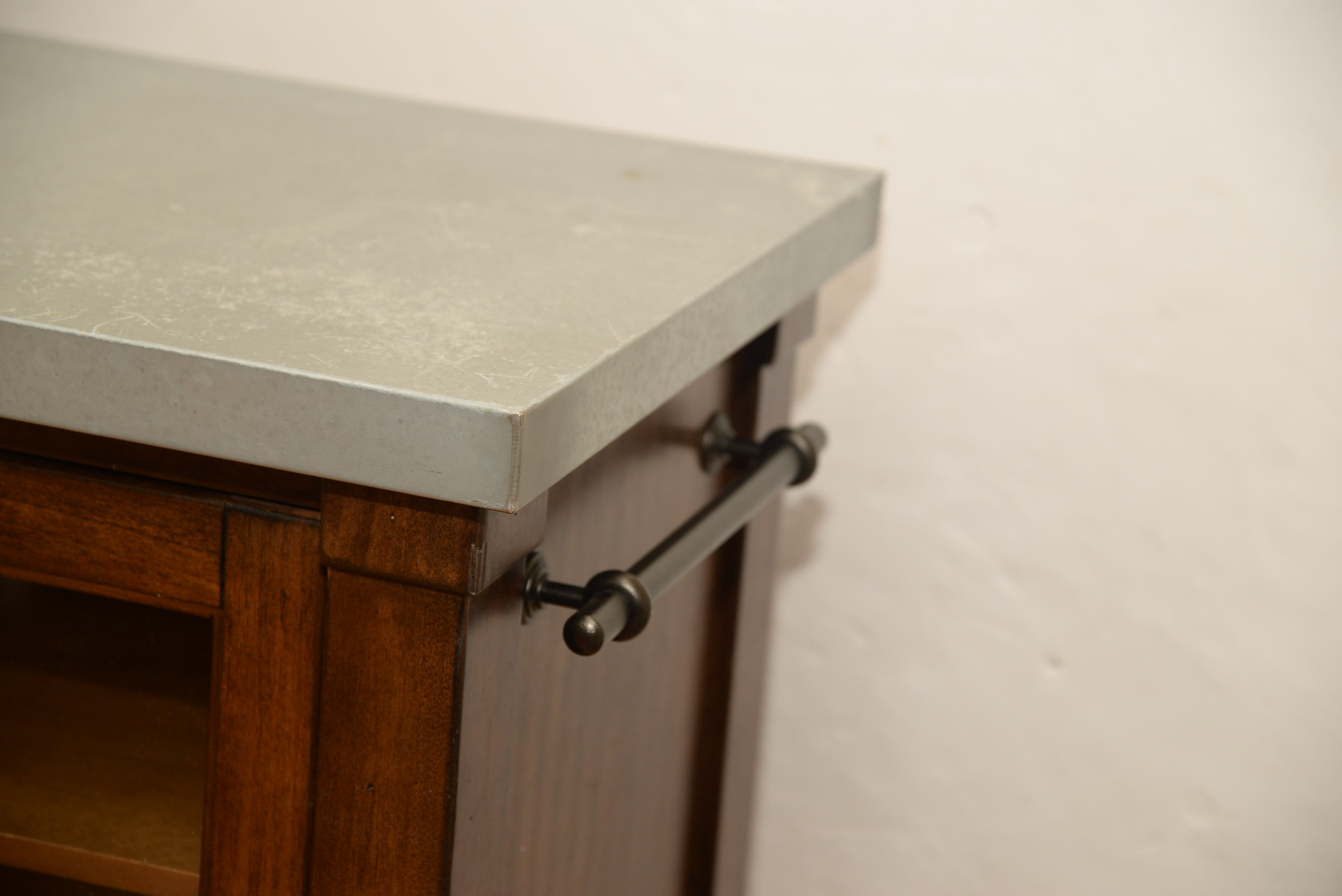 Bayside Furnishings Kitchen Island Cart