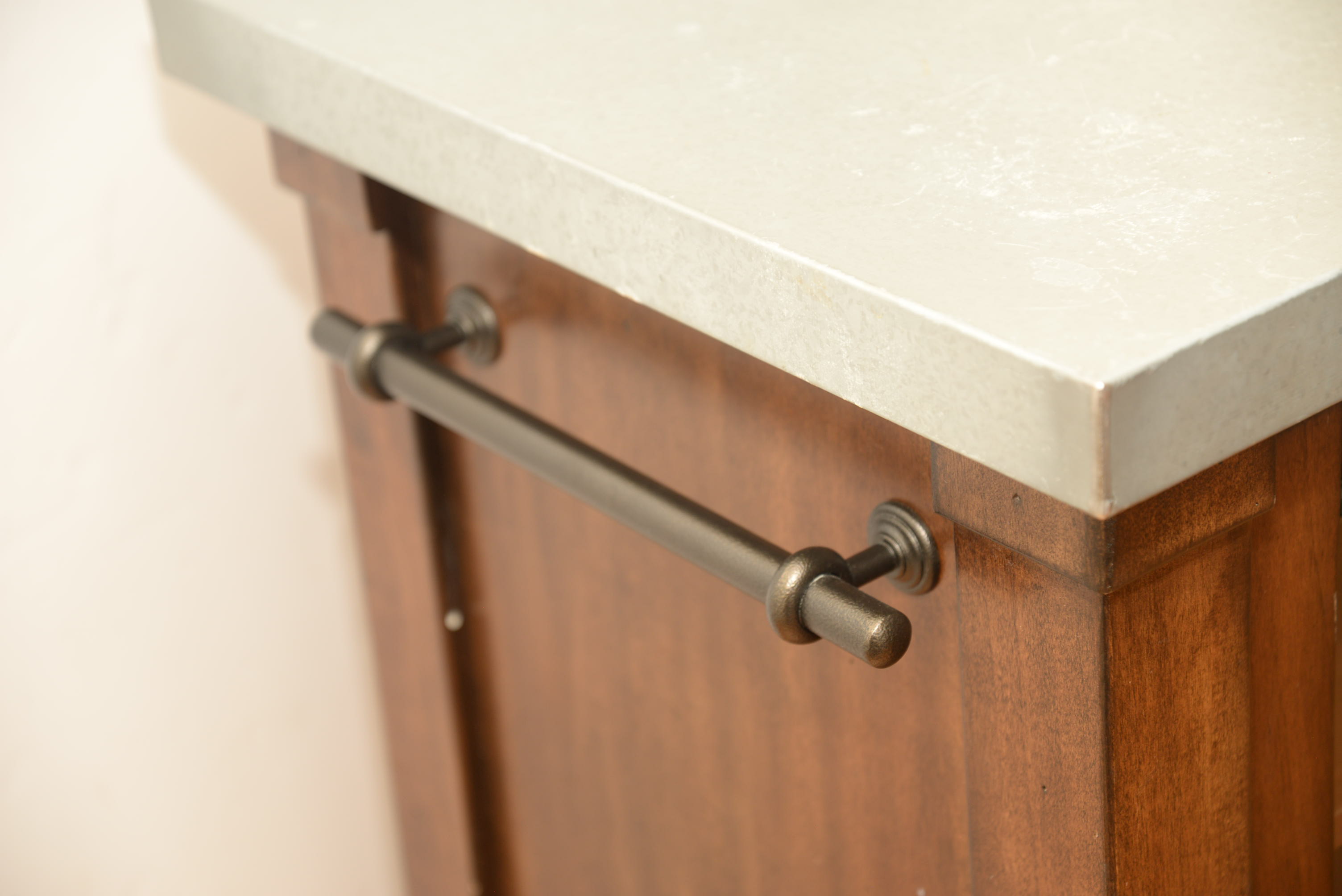 Bayside Furnishings Kitchen Island Cart