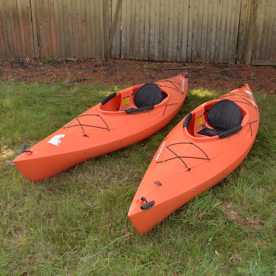 Two Emotion 10' Kayaks