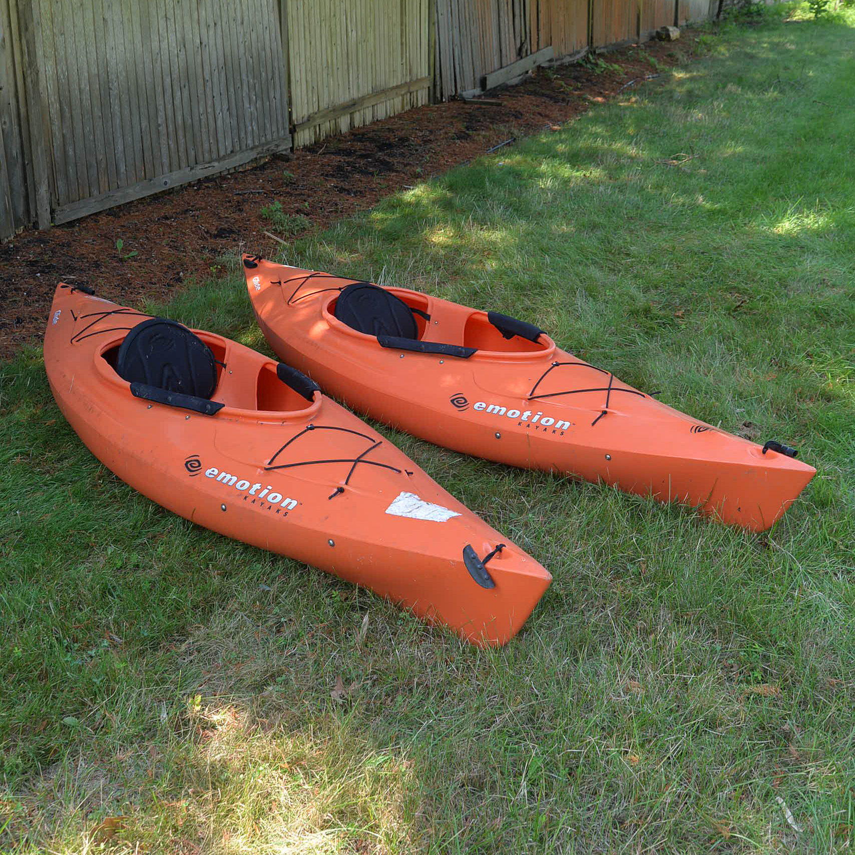 Two Emotion 10' Kayaks