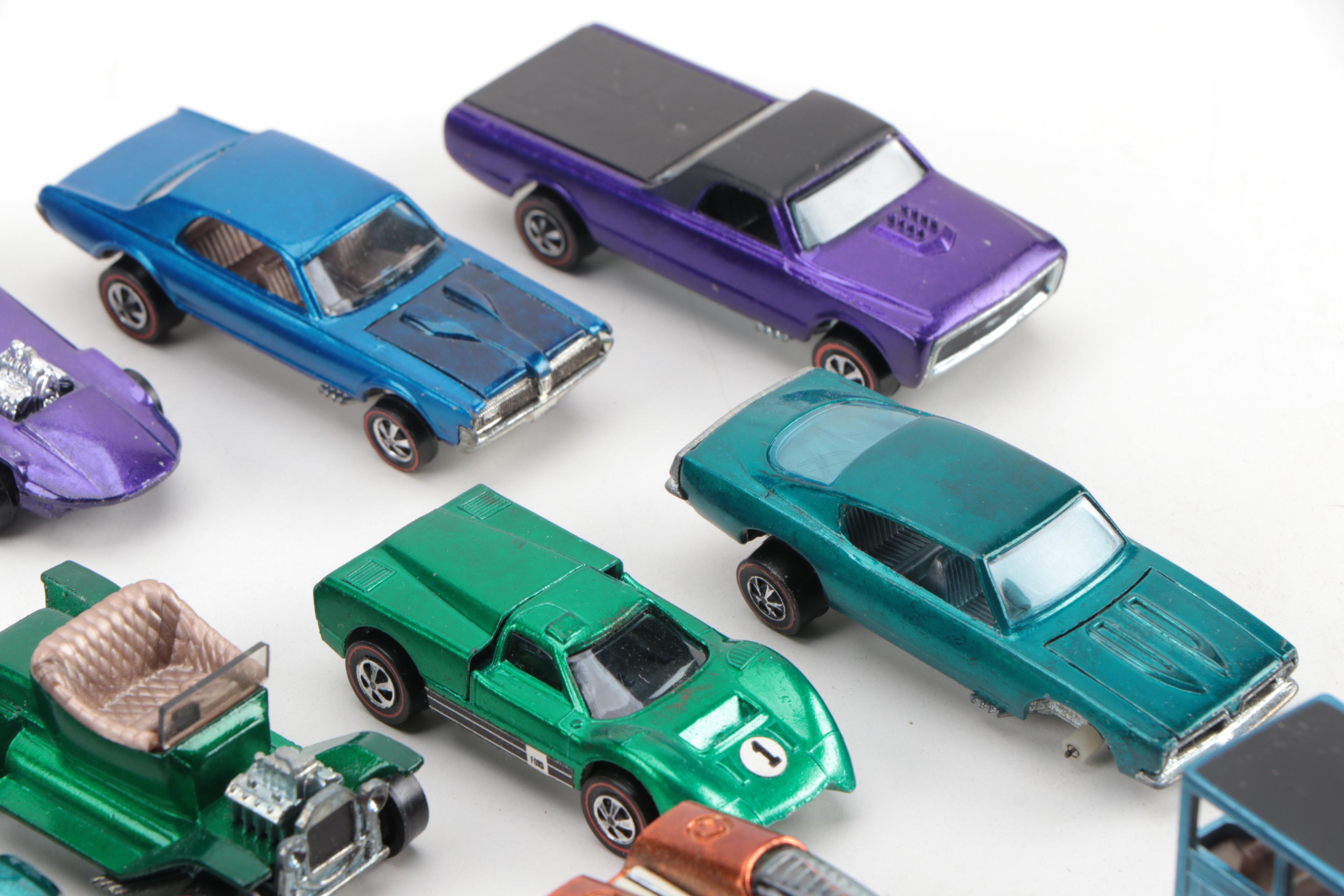 Mattel's Redline Hot Wheels with Carry Case