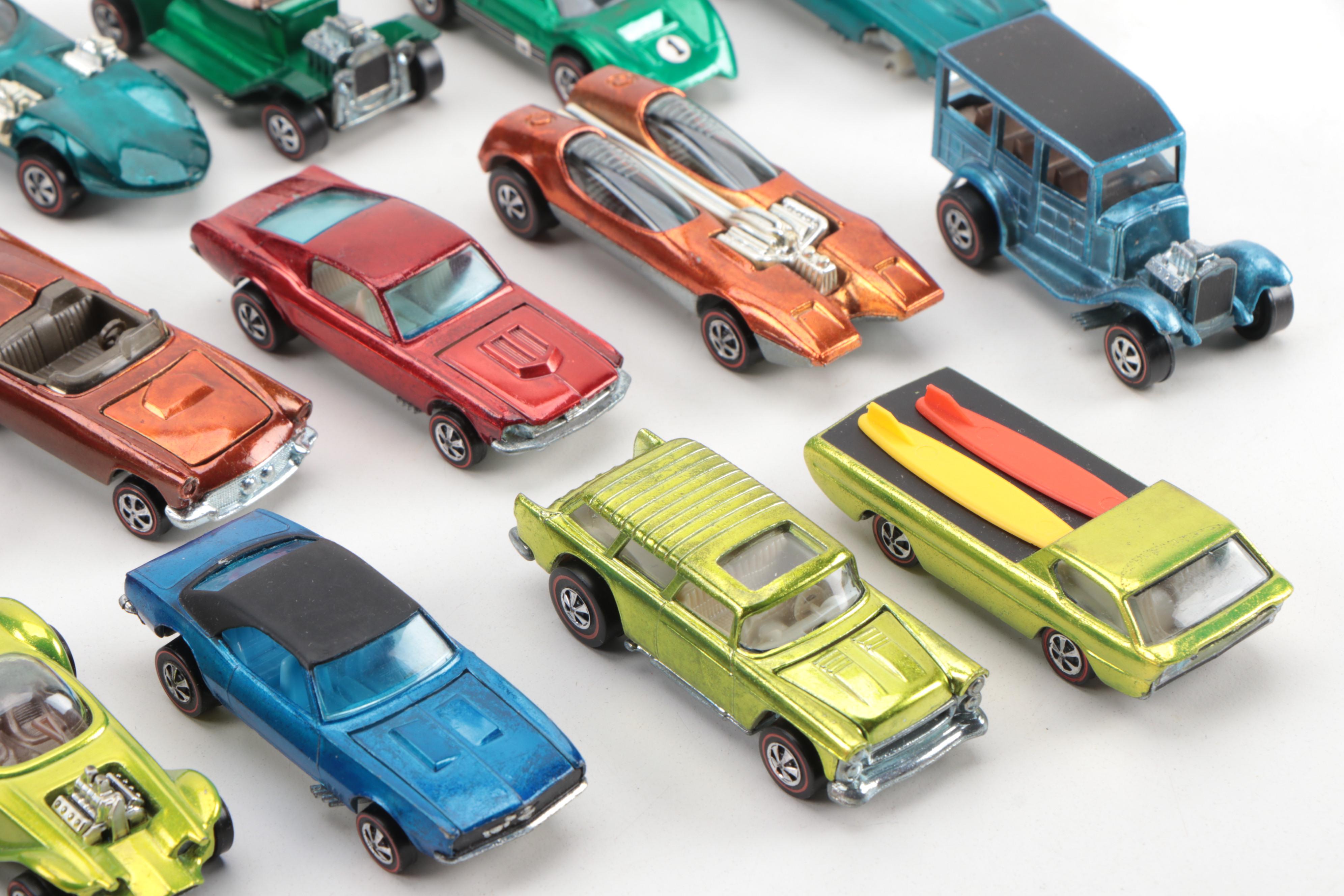 Mattel's Redline Hot Wheels with Carry Case