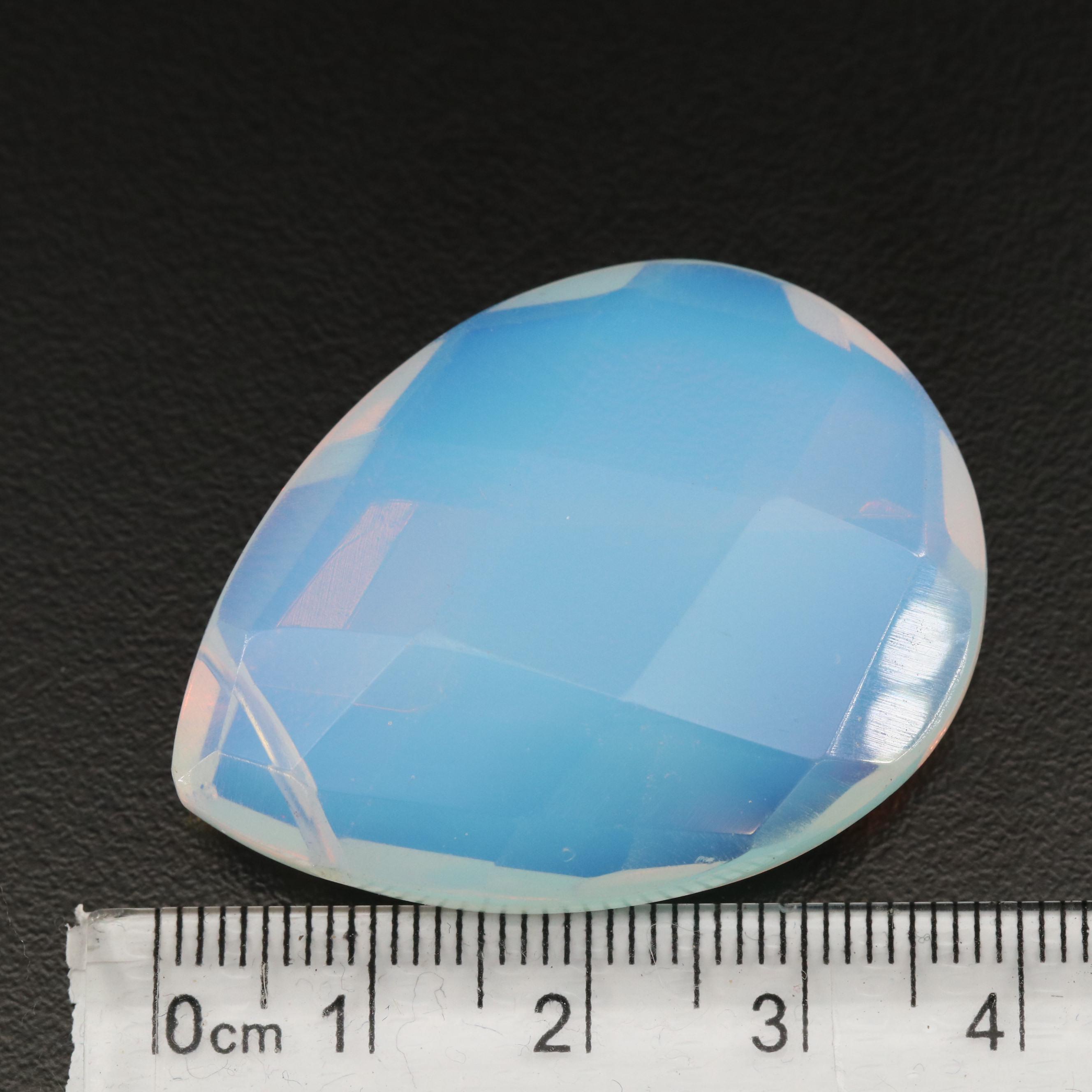 Loose Faceted Bead Glass