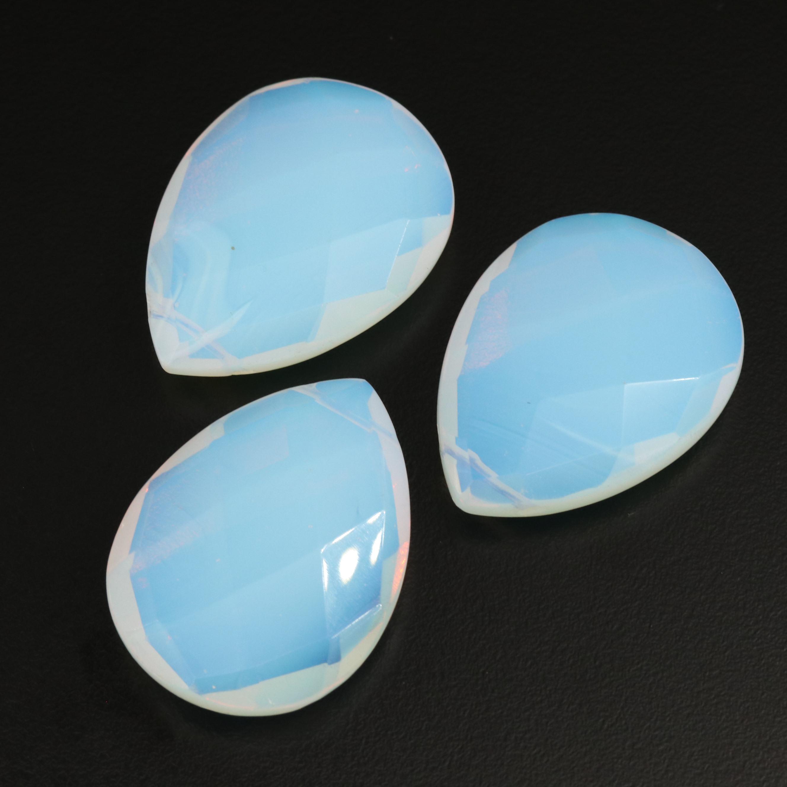 Loose Faceted Bead Glass