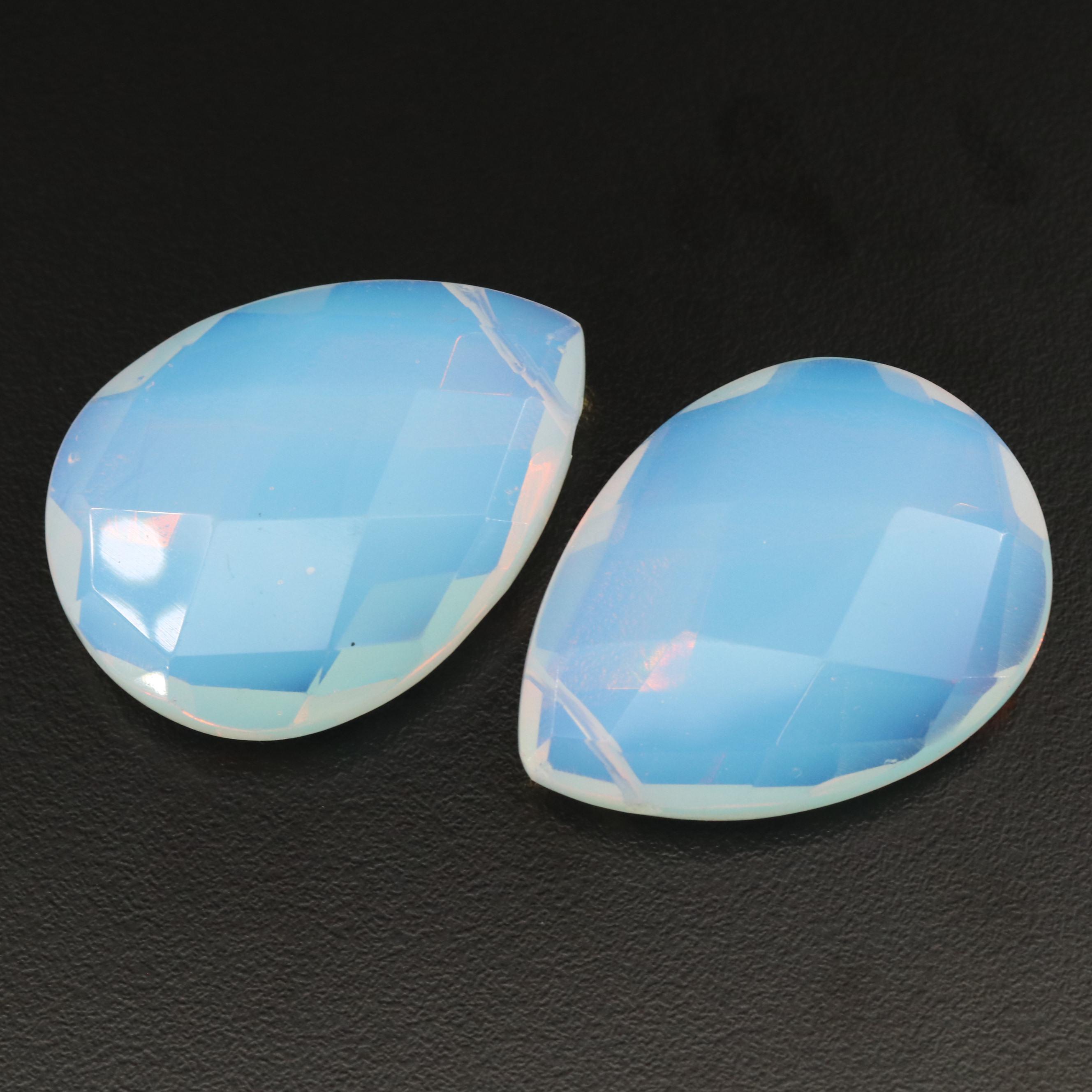 Loose Faceted Bead Glass