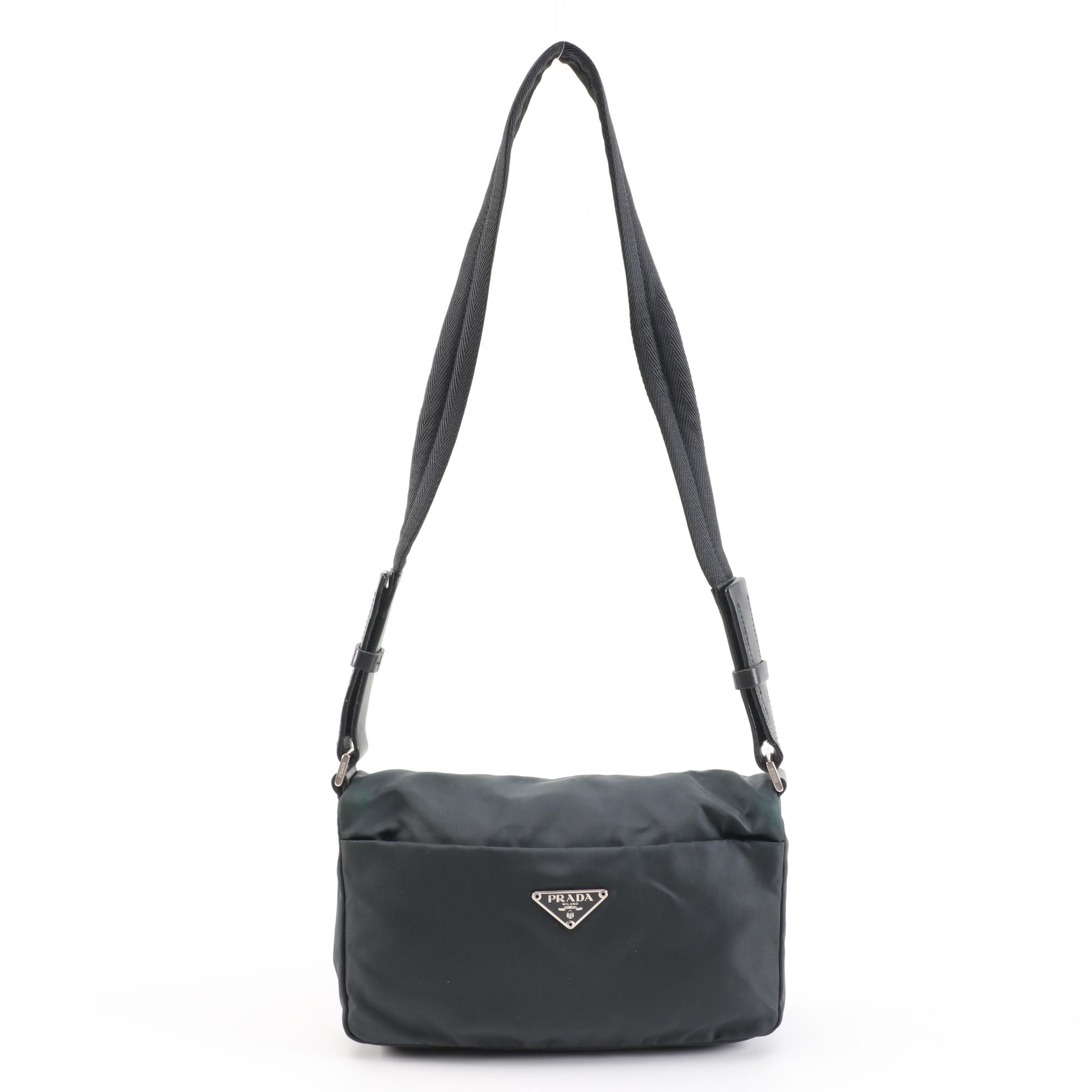 Prada Tessuto Nylon Shoulder Bag