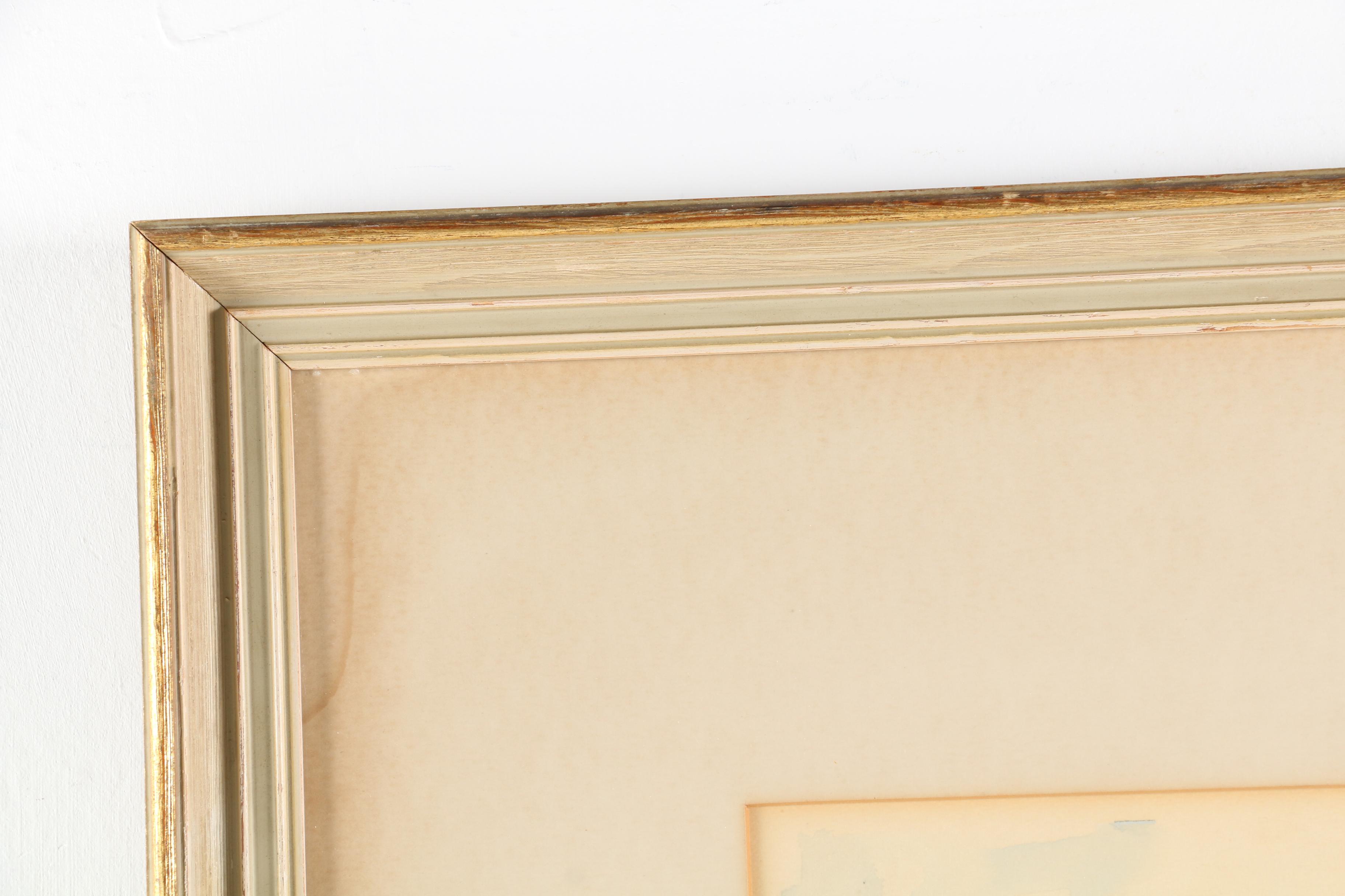 Stephane Wrobel Watercolor Painting "Notre Dame"