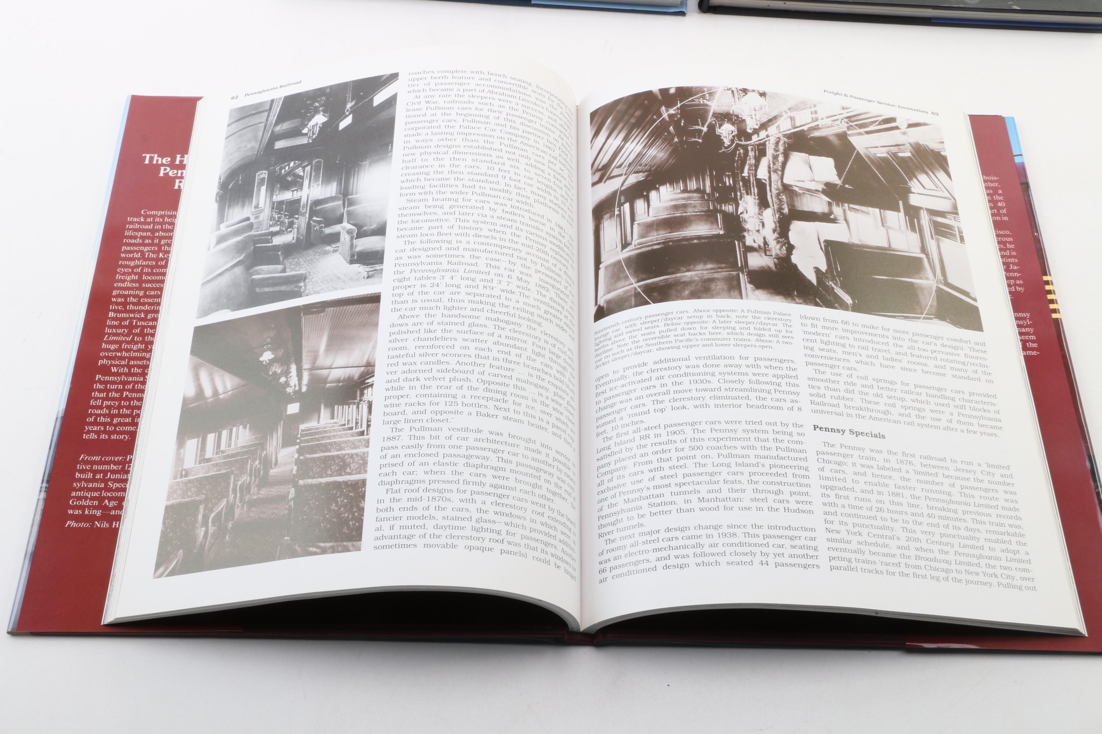 "The Illustrated History of the American Railroad" with Other Nonfiction Books