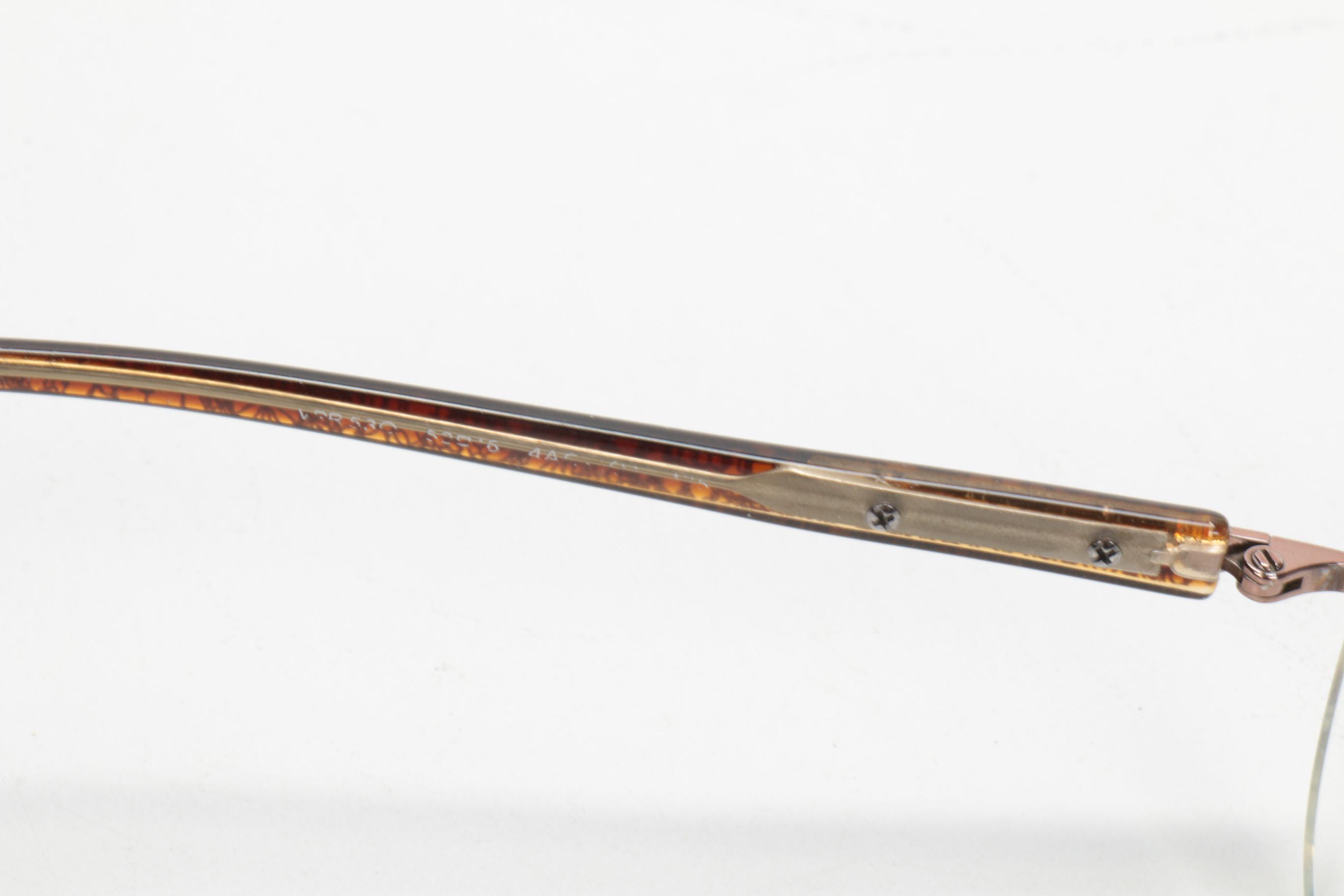 Prada Rimless and Acetate Prescription Eyeglasses