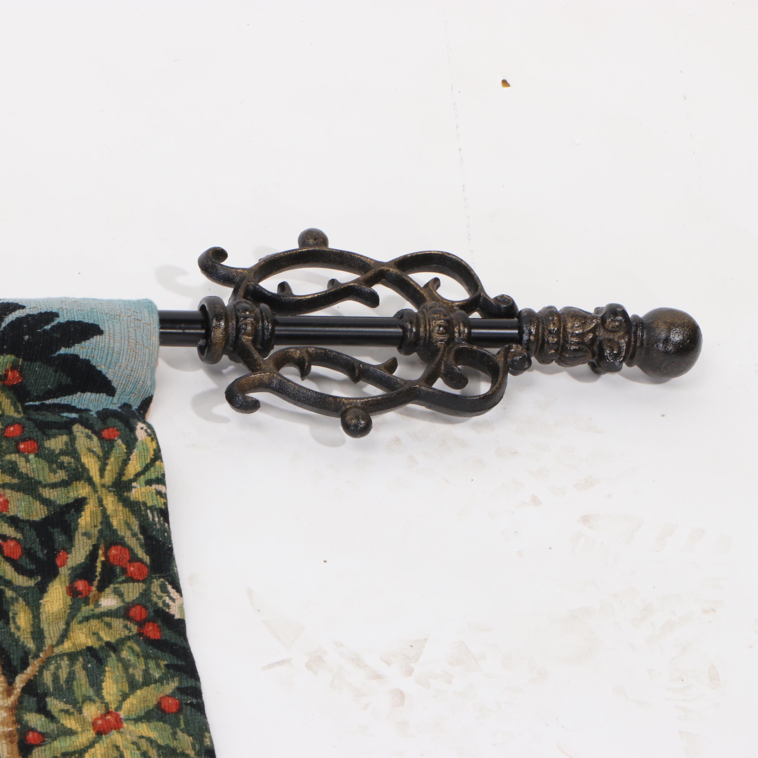 Robert Four French Screenprinted Tapestry Style Wall Hanging of a Medieval Past