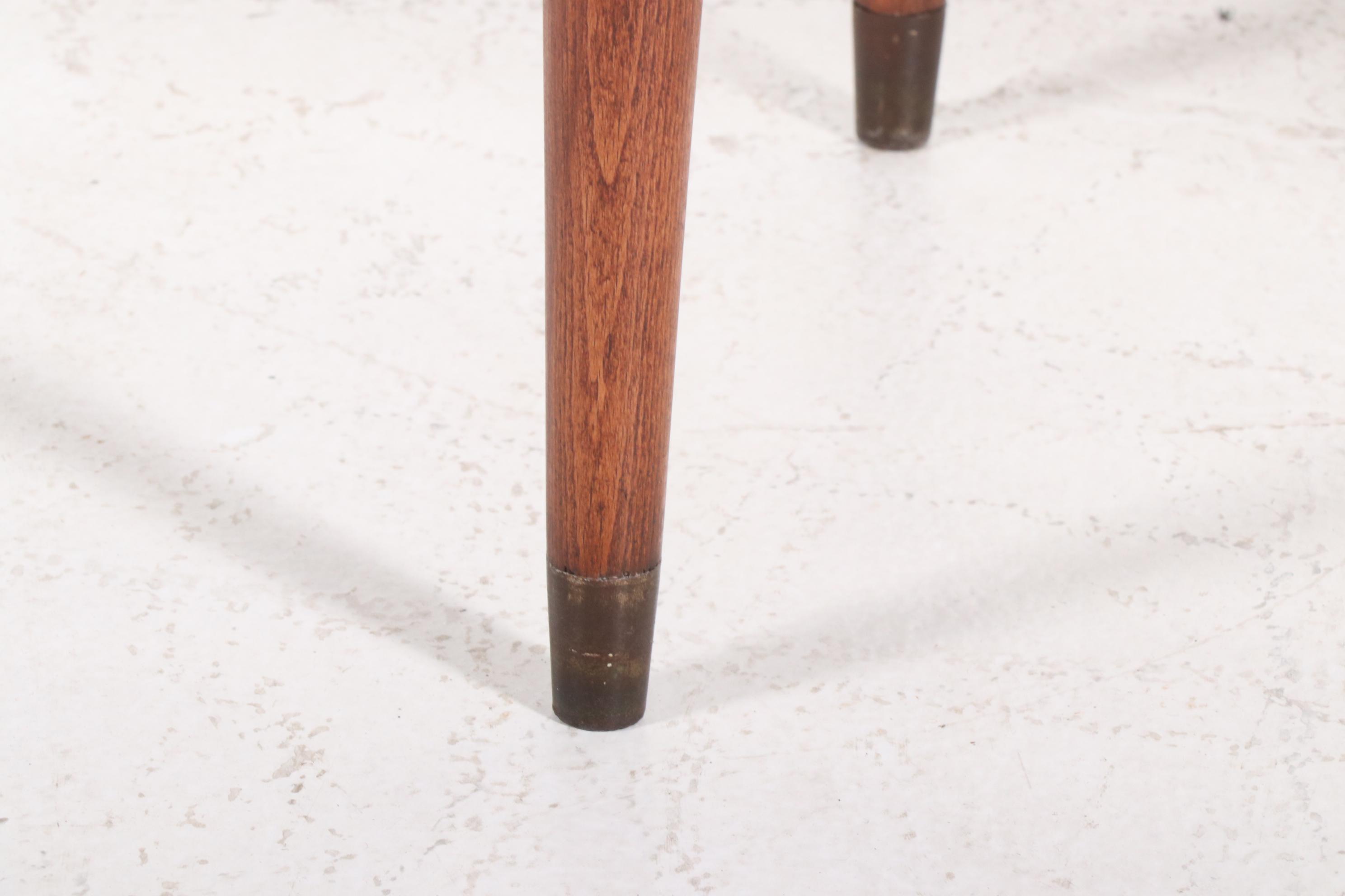 Mid Century Modern Wood Slat Bench in the Style of George Nelson