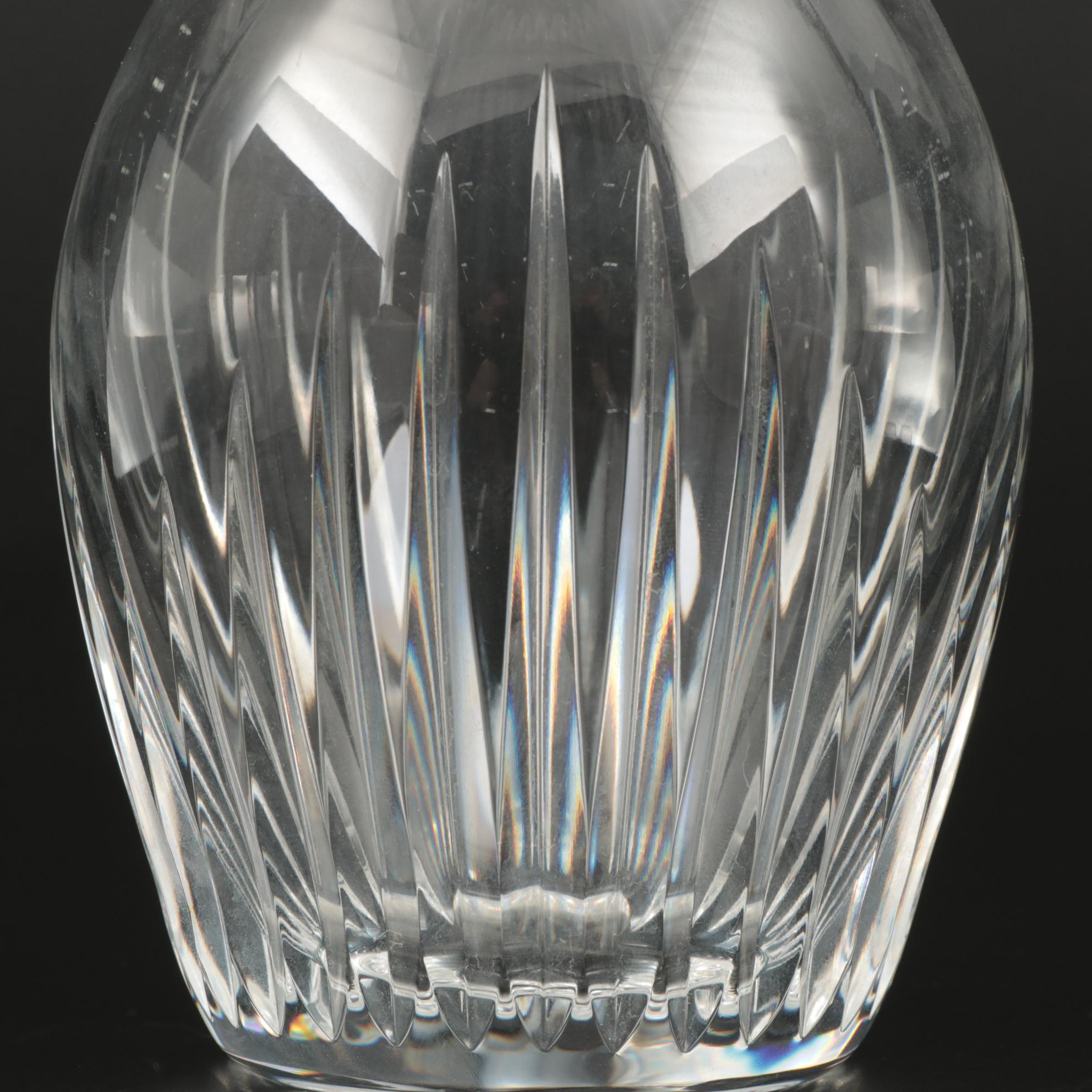 Baccarat "Massena" Crystal Decanter and Highball Glasses, Contemporary