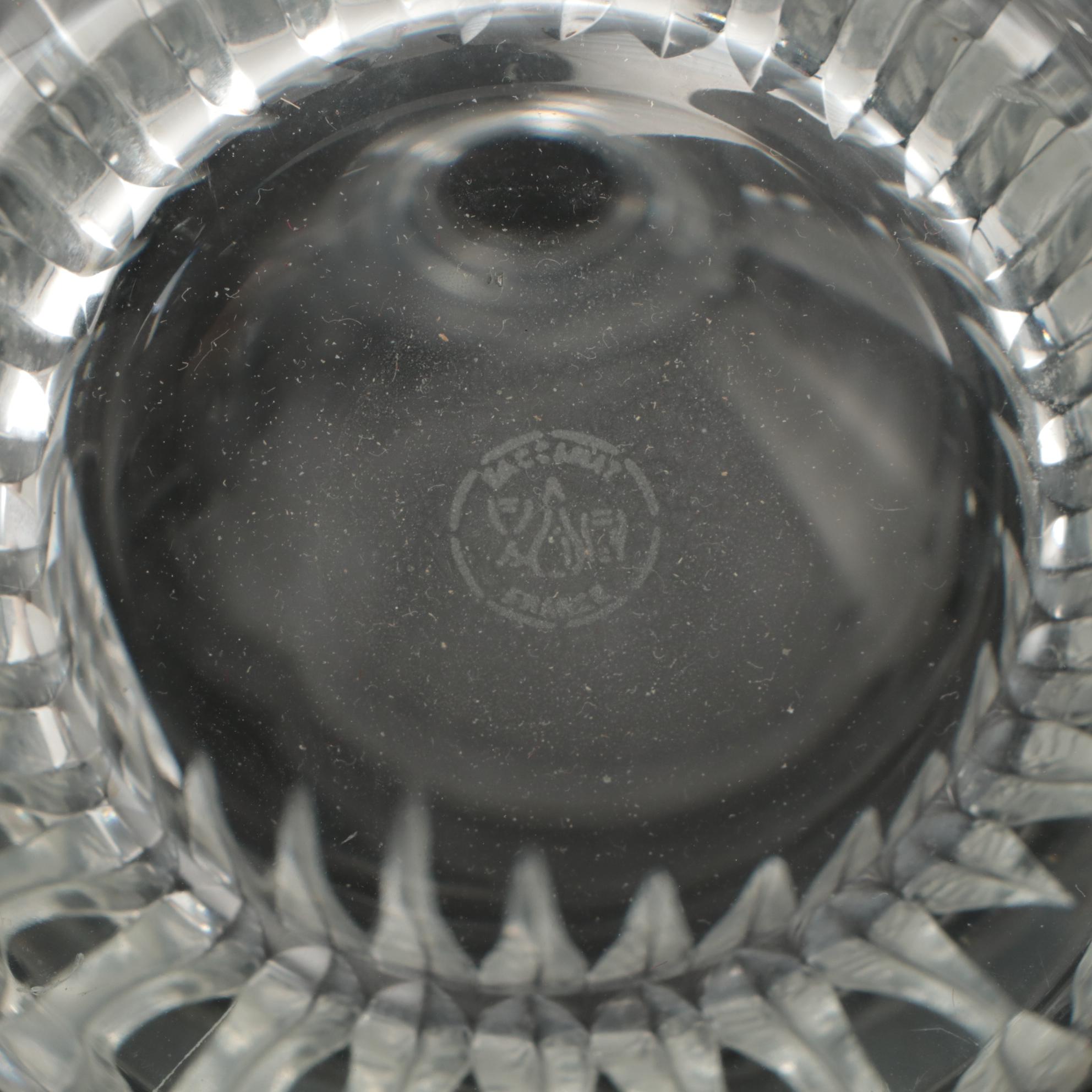 Baccarat "Massena" Crystal Decanter and Highball Glasses, Contemporary