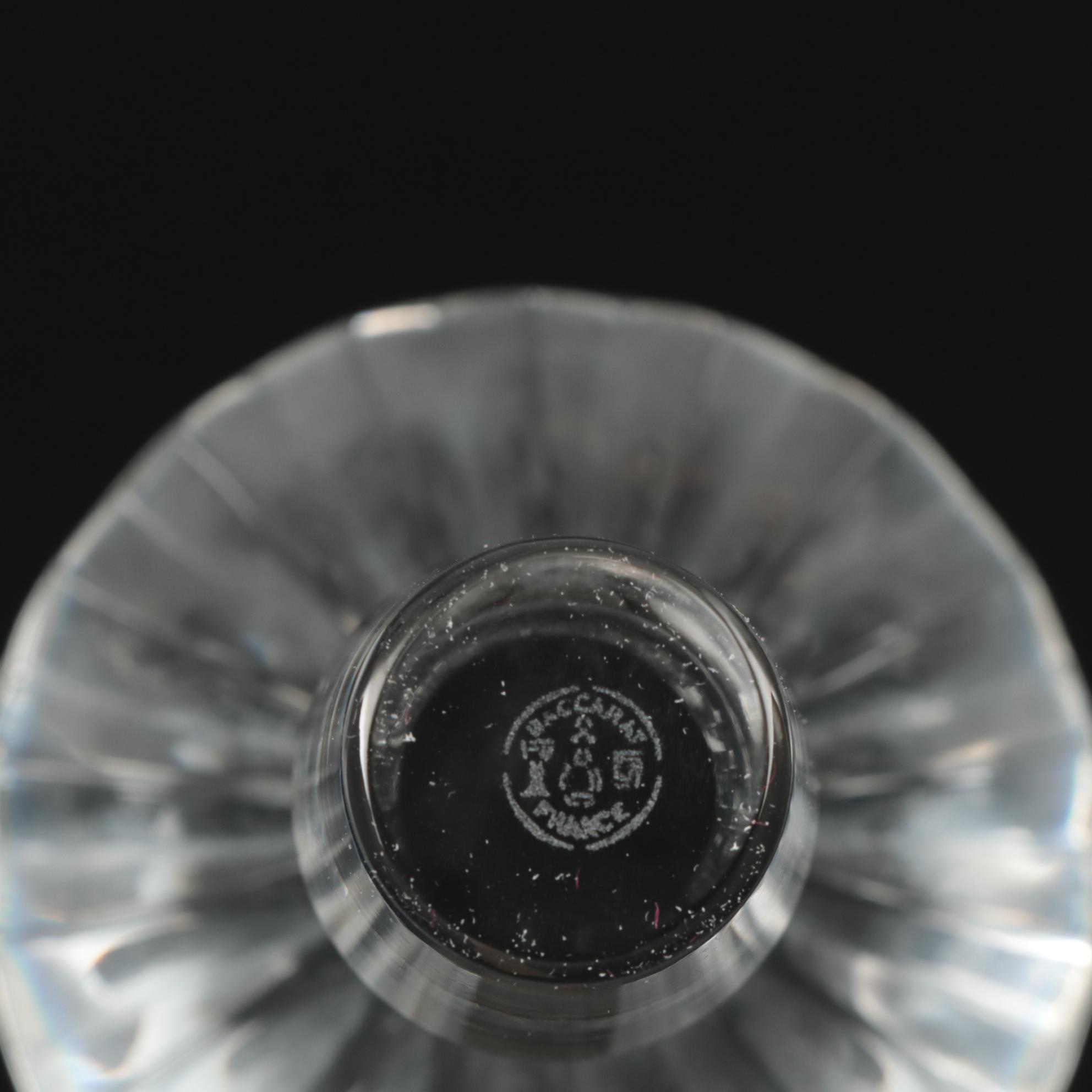 Baccarat "Massena" Crystal Decanter and Highball Glasses, Contemporary