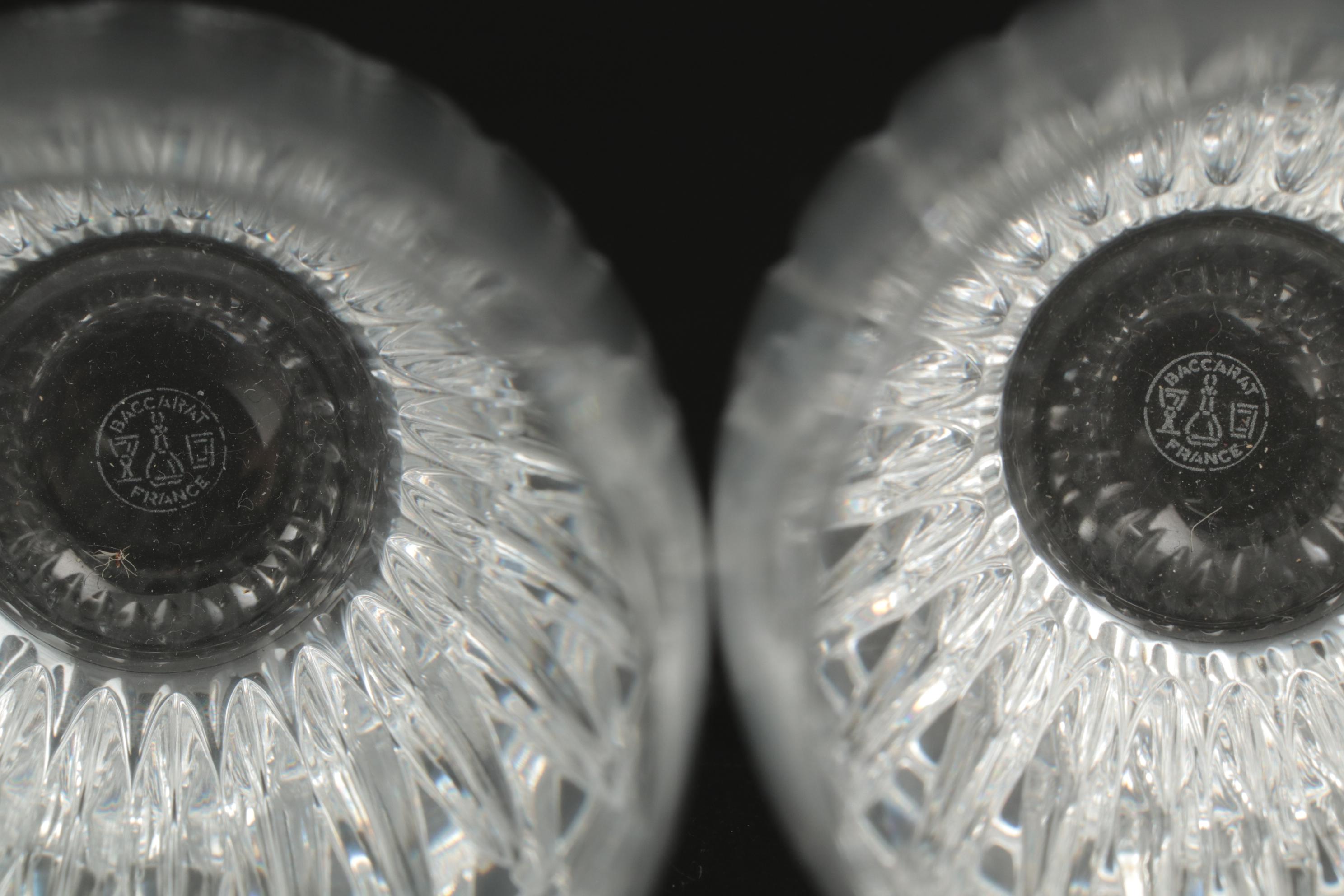 Baccarat "Massena" Crystal Decanter and Highball Glasses, Contemporary