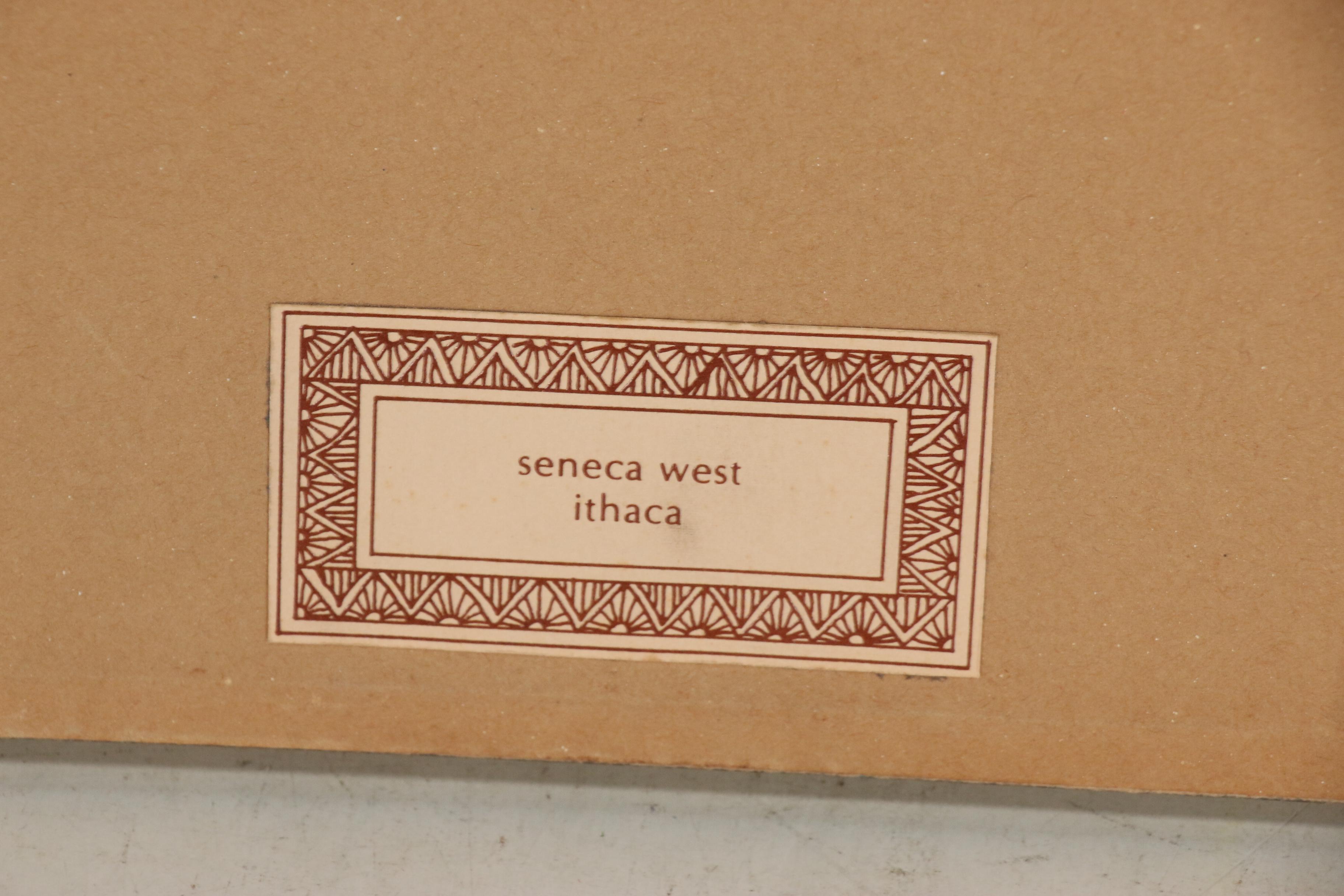 Claude Émile Schuffenecker Pastel Drawing "Maison, Ile de France"